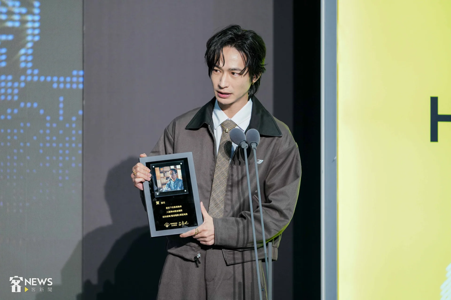 黃河說，希望未來能跟客語有更緊密的結合。李台源攝