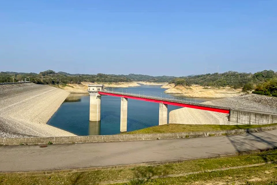 寶山第二水庫枯水期的時候，竹科就開始擔心要搶水了。陳權欣攝