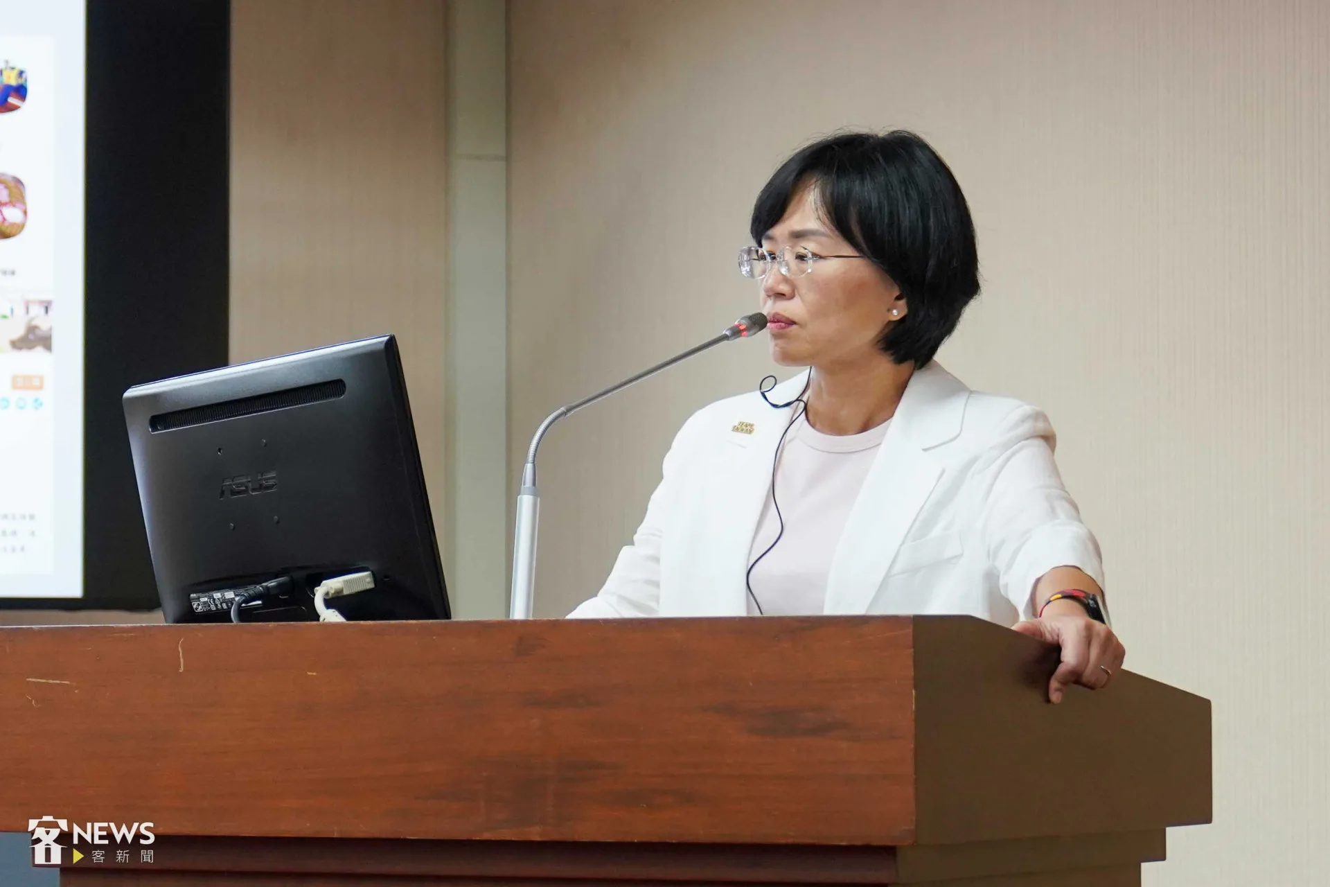 民進黨立委蘇巧慧認為，非客庄地區如新北市，使用客語的聚落反而彌足珍貴。李台源攝