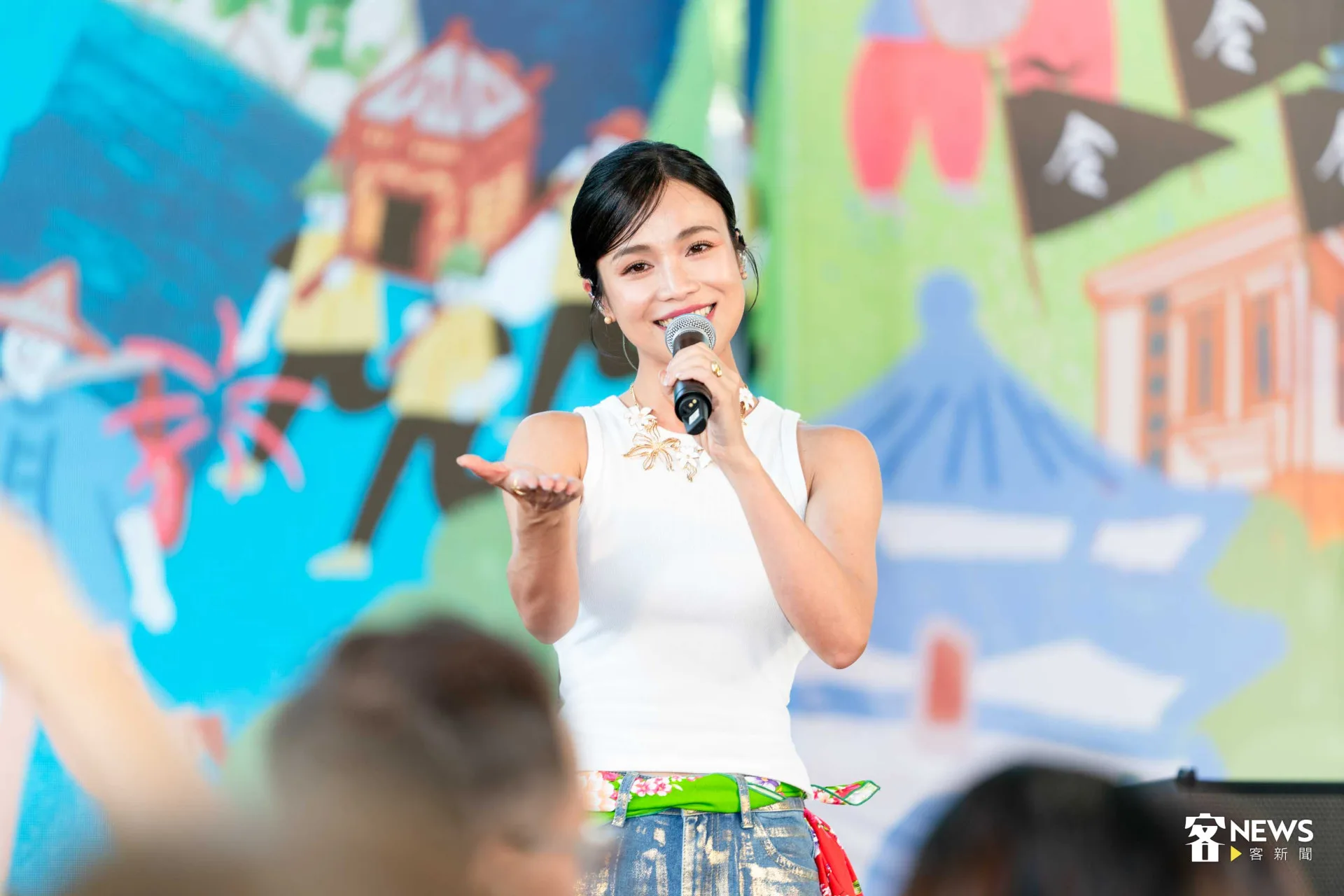 活動邀請「億萬歌姬」林芯儀擔任代言人，她以《等一個人》、《道聽塗說》等夯曲為人熟知。身為屏東高樹的客家細妹，林芯儀榮幸擔任活動代言人，讓她有機會更深入了解客家文化。范修語攝