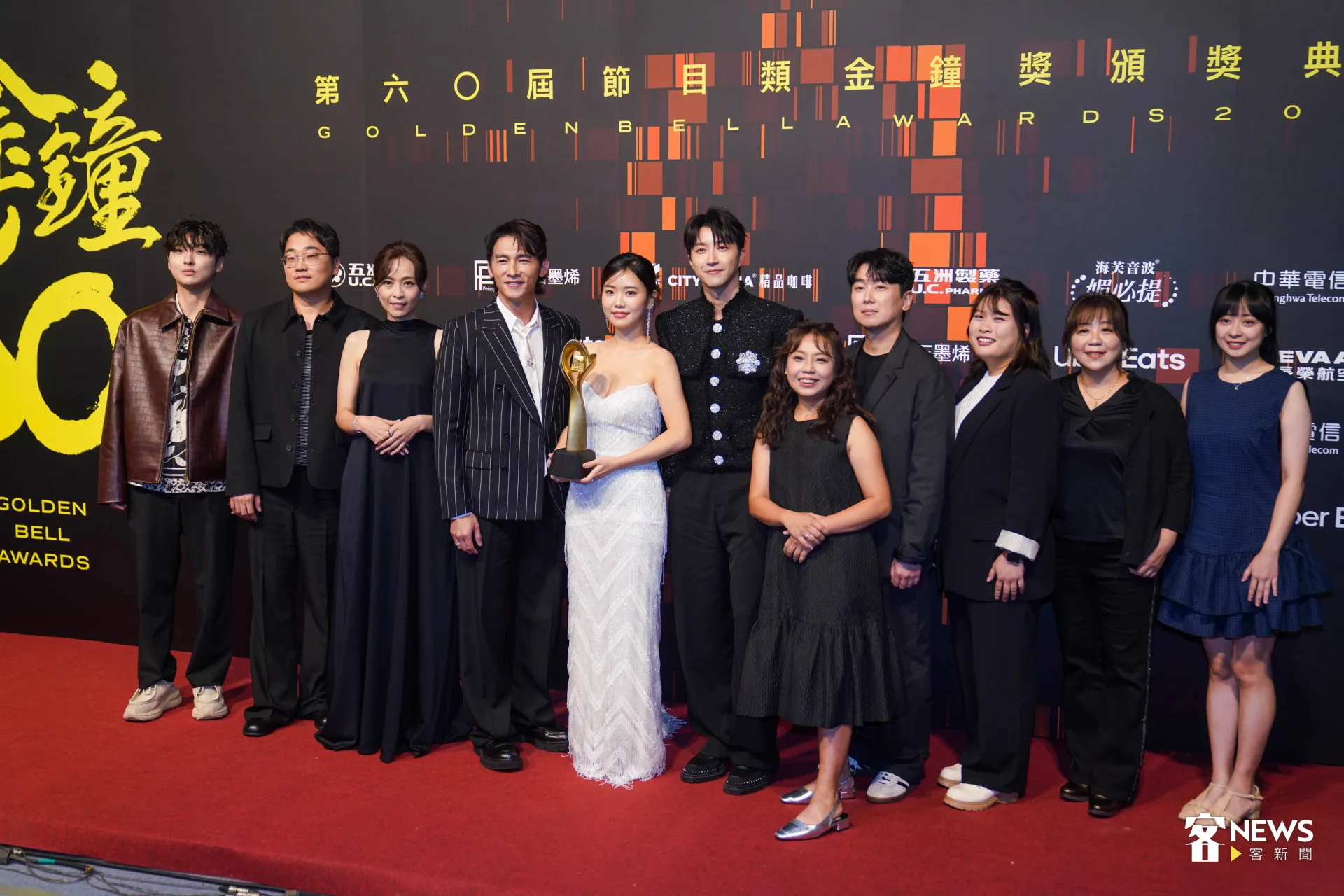 《客家廚房》入圍實境節目獎、實境節目獎主持人獎，稍早已奪下最具人氣綜藝節目獎。范修語攝