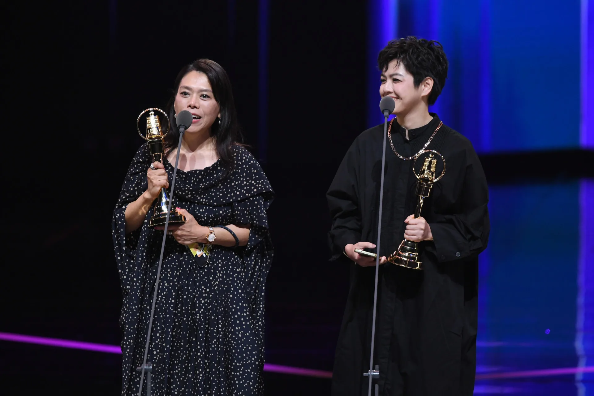 戲劇類節目造型設計獎 得主,《星空下的黑潮島嶼》 姚君、王嘉瑩。