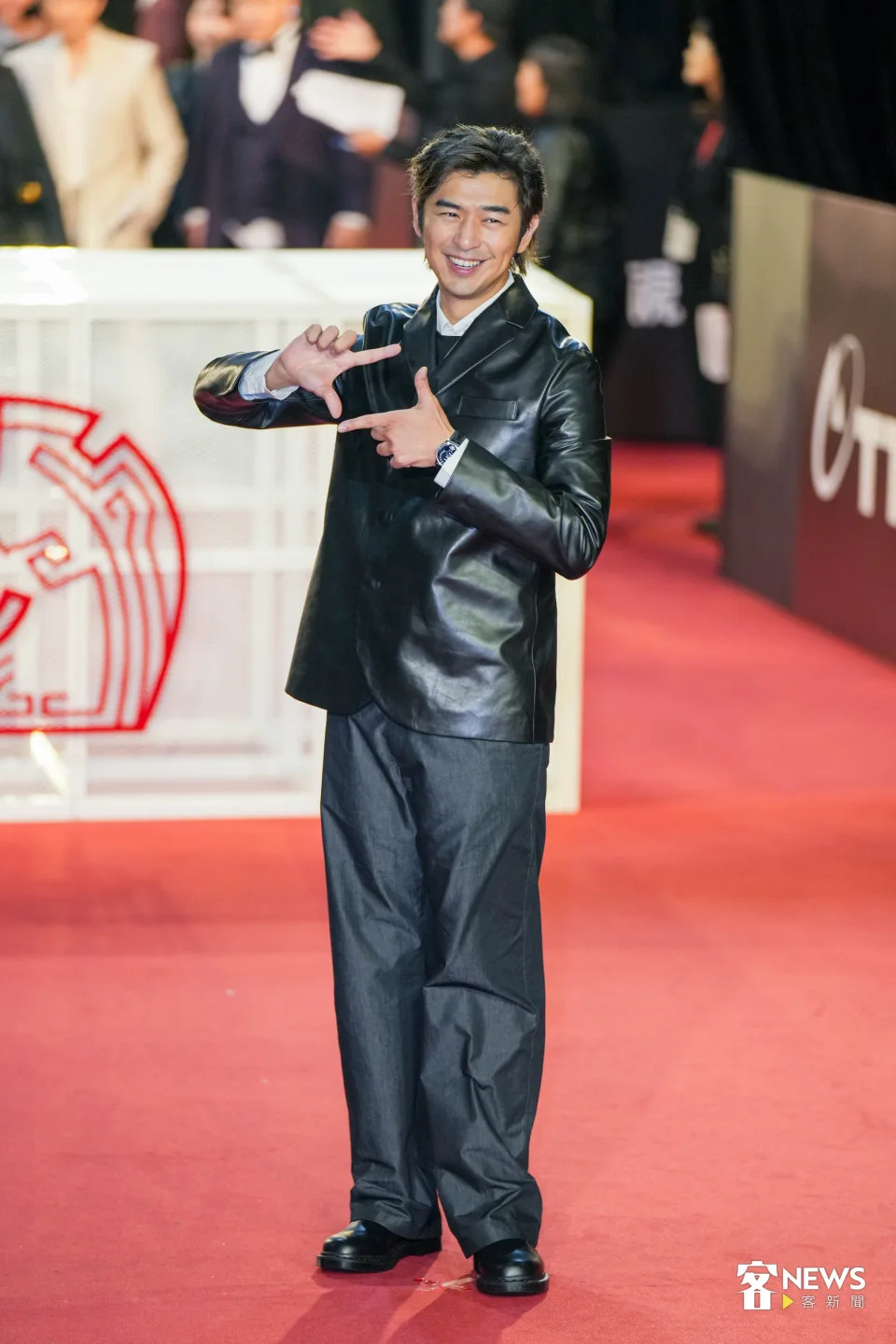 陳柏霖出席2024金馬影展。