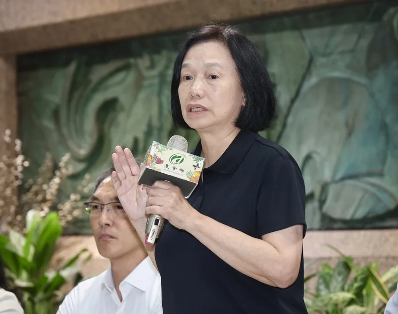 農業部22日前往台中成立前進應變所，由農業部次長杜文珍進駐。中央社