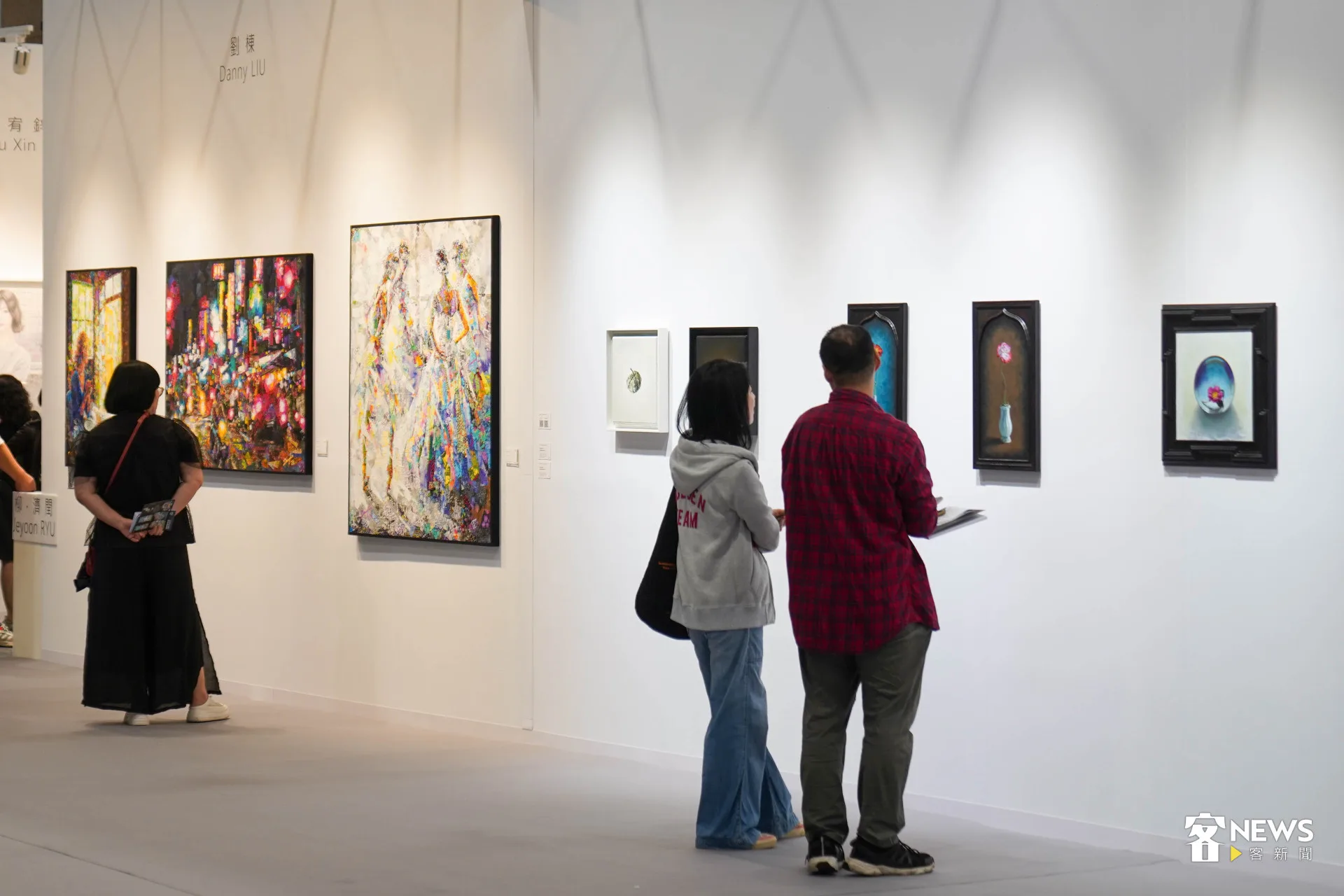 2025台北國際藝術博覽會(ART TAIPEI 2025)將於10月24日至27日,在台北世貿一館登場。范修語攝