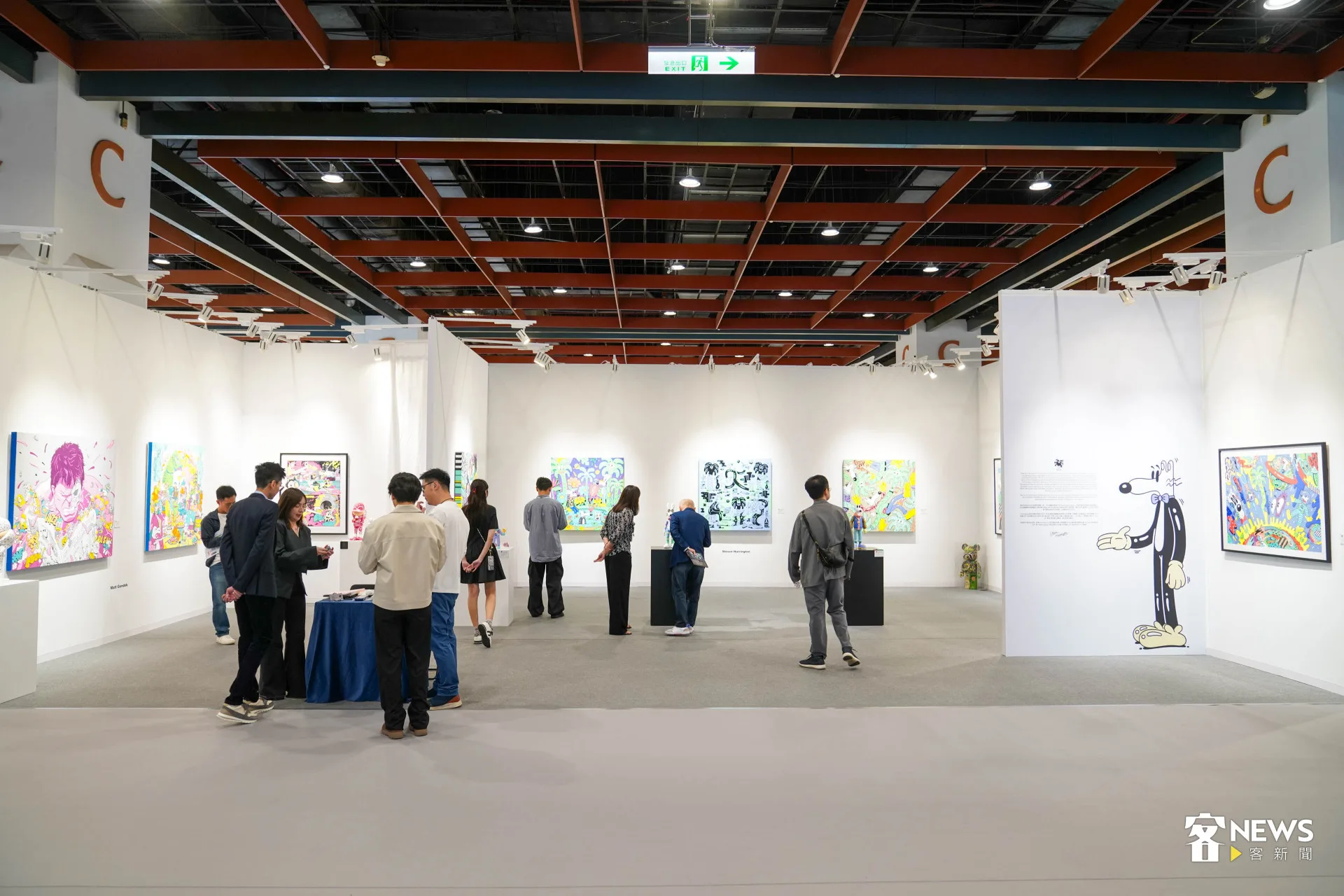 2025台北國際藝術博覽會(ART TAIPEI 2025)將於10月24日至27日,在台北世貿一館登場。范修語攝