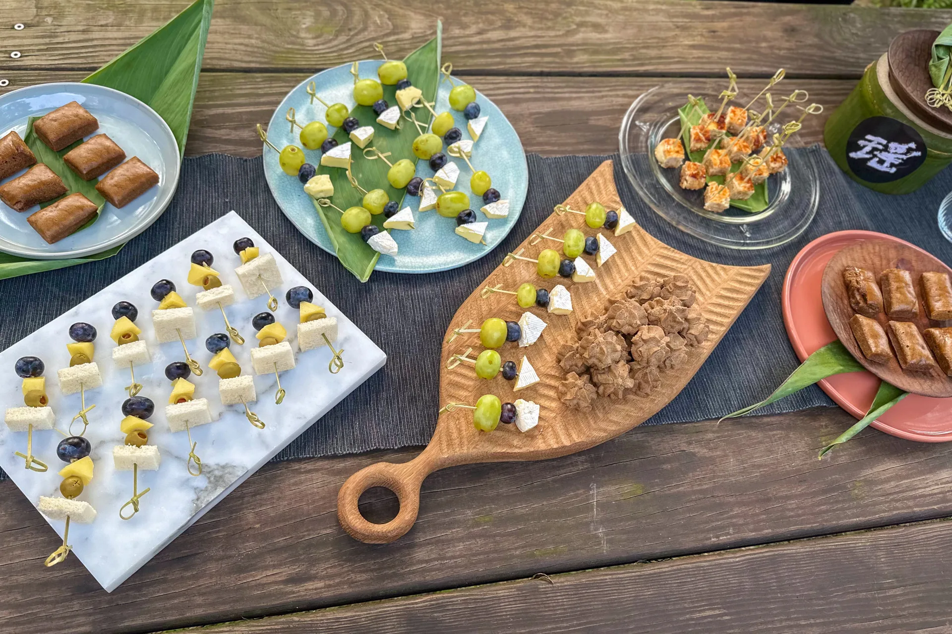 卡門的下午茶有豬油餅。蕭秀琴攝