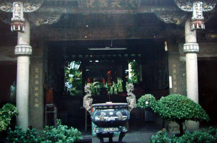 南部的美濃客庄與桃園龍潭地區所建聖蹟亭都是一樣供奉倉頡。陳權欣攝