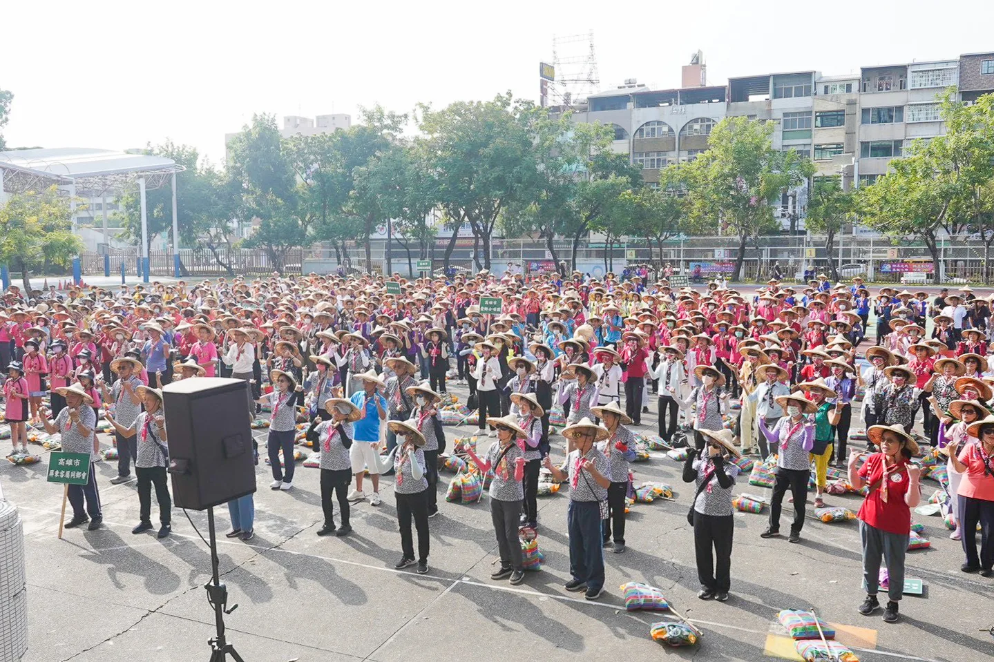 高雄市睽違20年再度舉辦客家義民祭活動，上千鄉親熱情參與。高雄市客家委員會提供