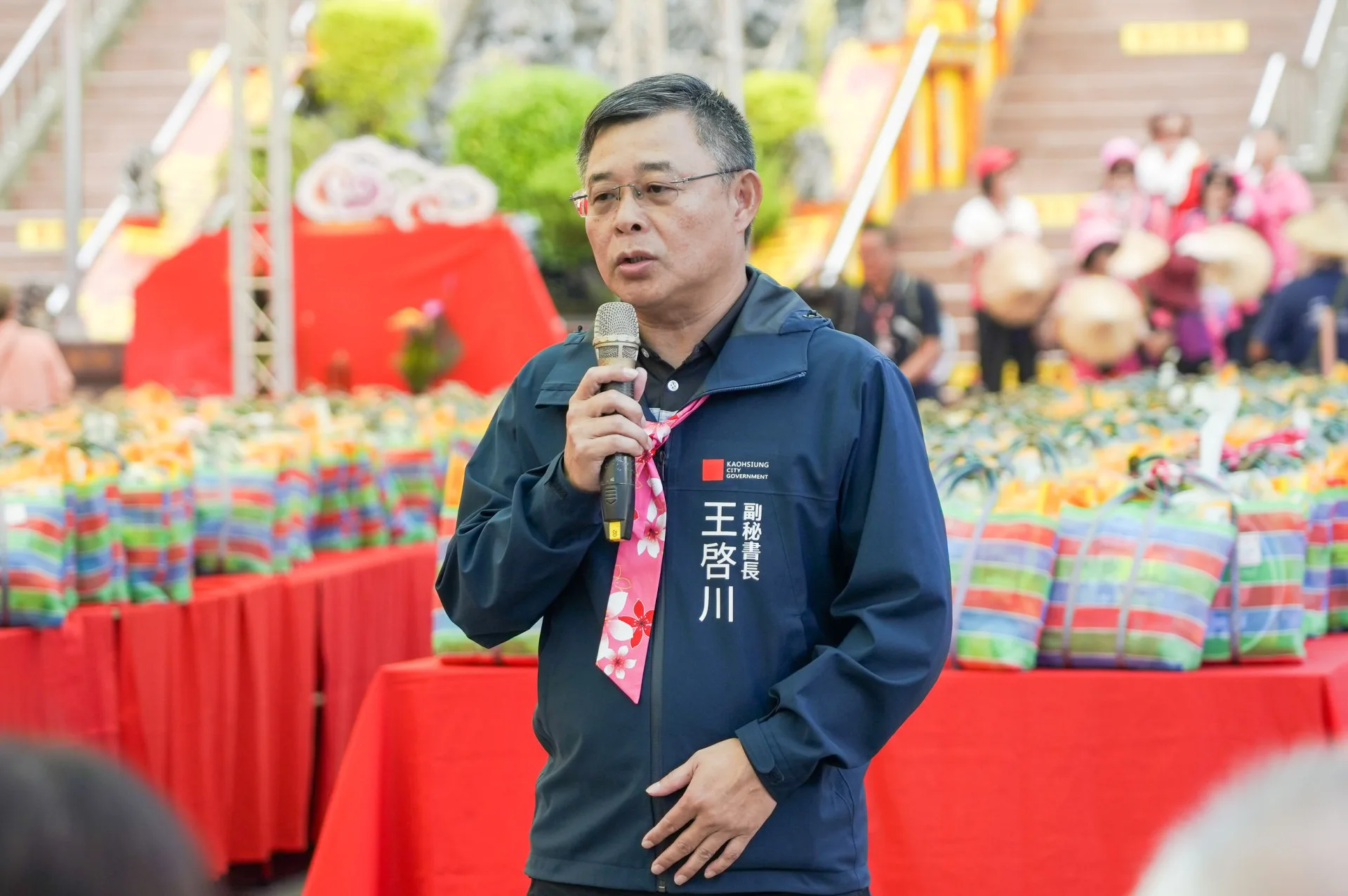 王啟川指出，杉林圖書館及盤花公園等建設，是文化資產不斷延續、代代相傳的重要基礎。高雄市政府客家事務委員會提供