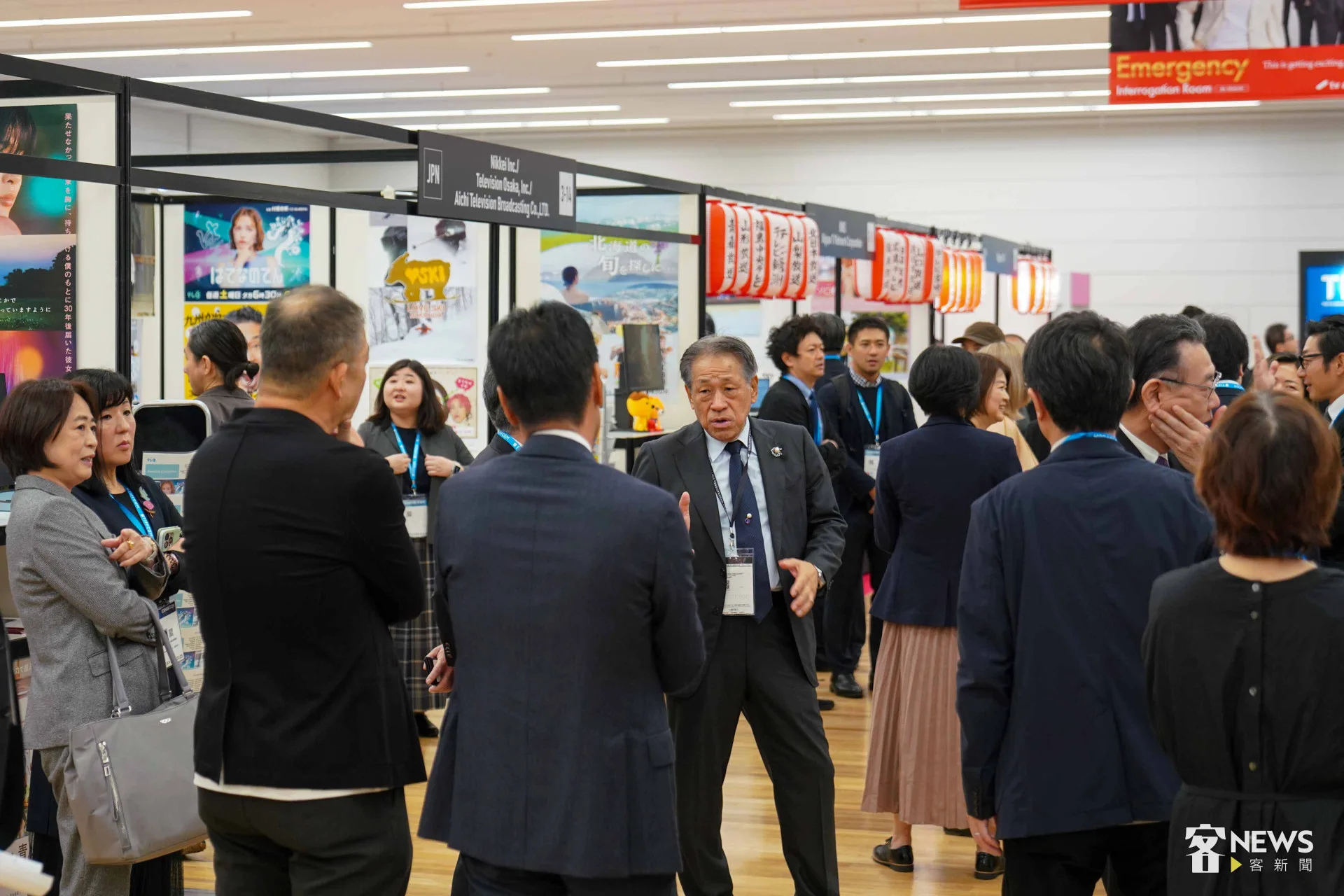 東京國際電影節市場展(TIFFCOM)吸引日本與海外業界前來交流。李台源攝