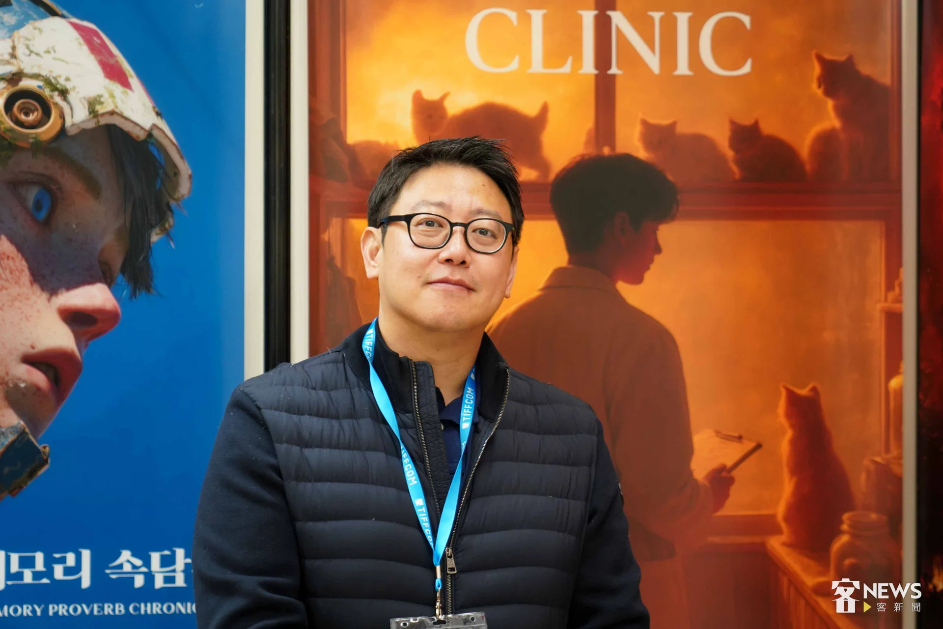 AI短片《能聽見的動物醫院（들리는 동물병원）》導演李正勛。李台源攝