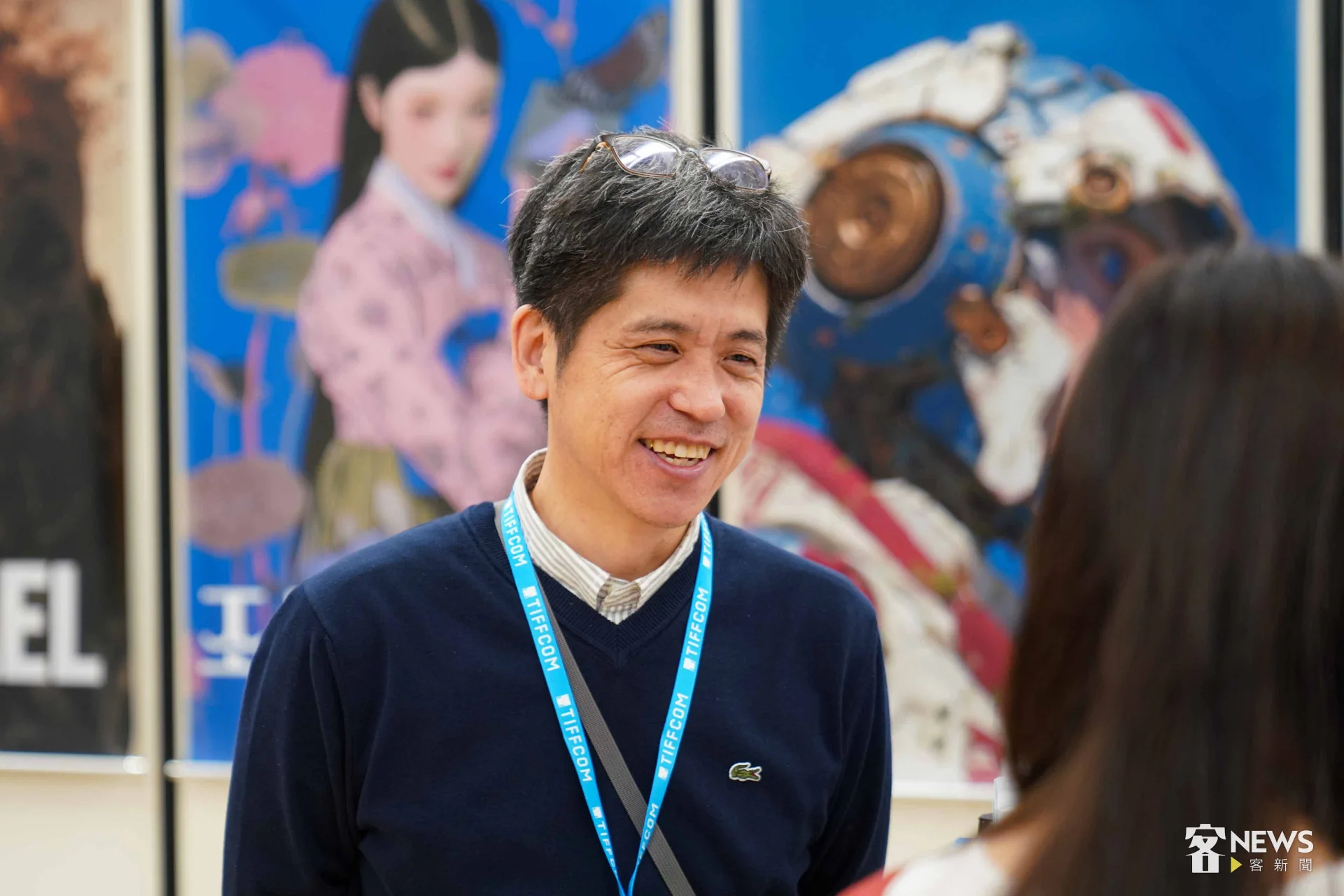 韓國公營媒體MBC旗下的AI Contents Lab負責人李相旭。李台源攝