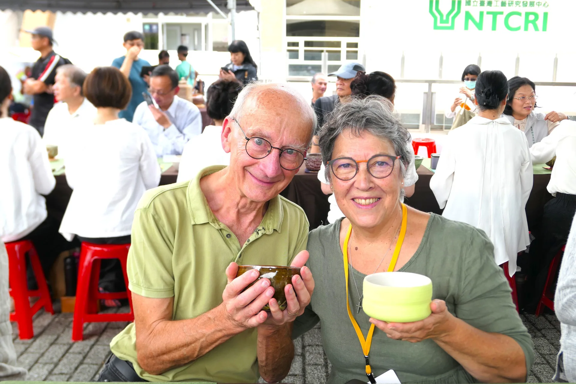 台灣國際茶碗節苗栗登場,展現客家茶文化國際魅力。客委會提供