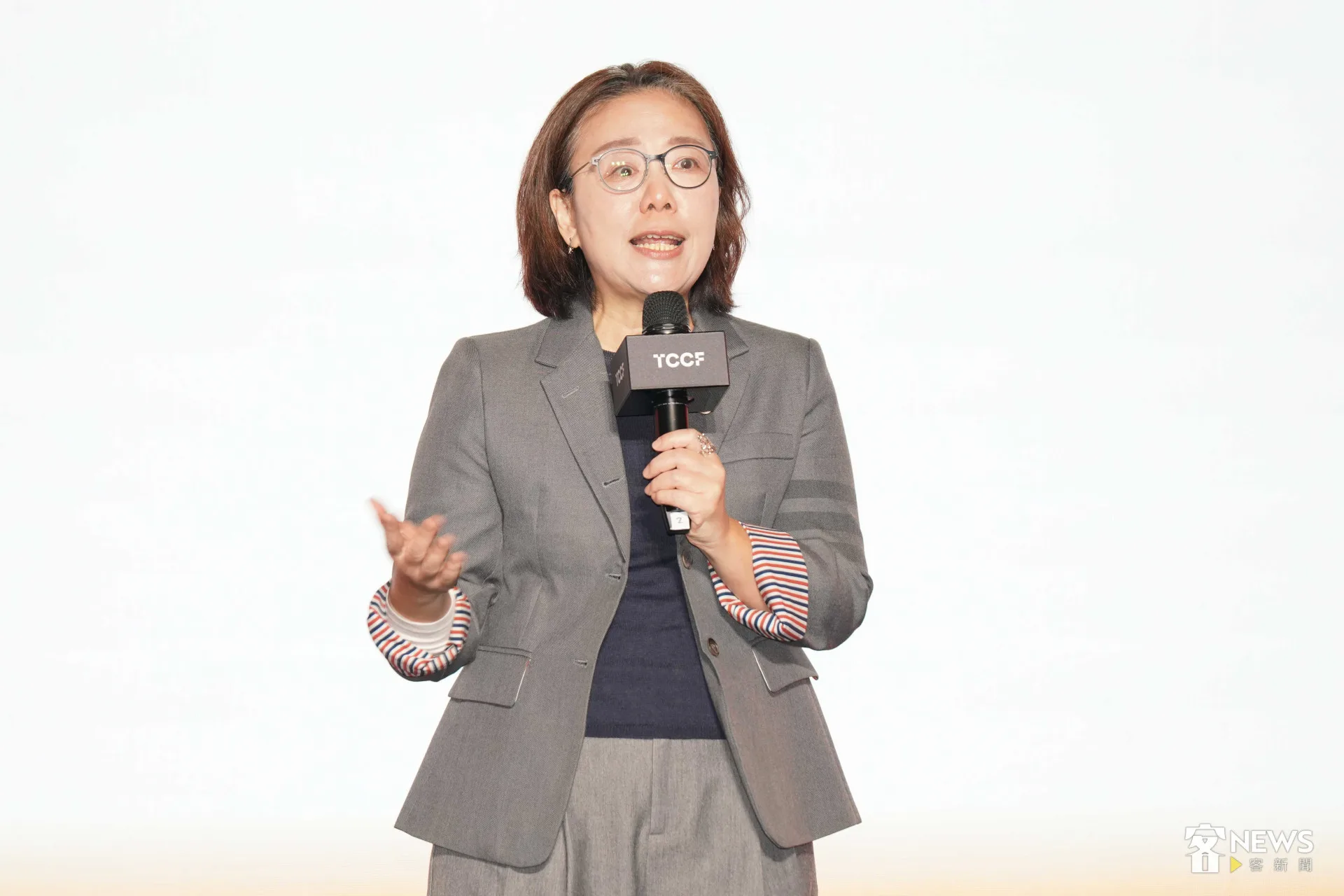 文策院董事長王時思說：「今年吸引近700件企劃提案，市場展更有超過30個國家、逾百個攤位參展，都是創下歷年新高。」李台源攝