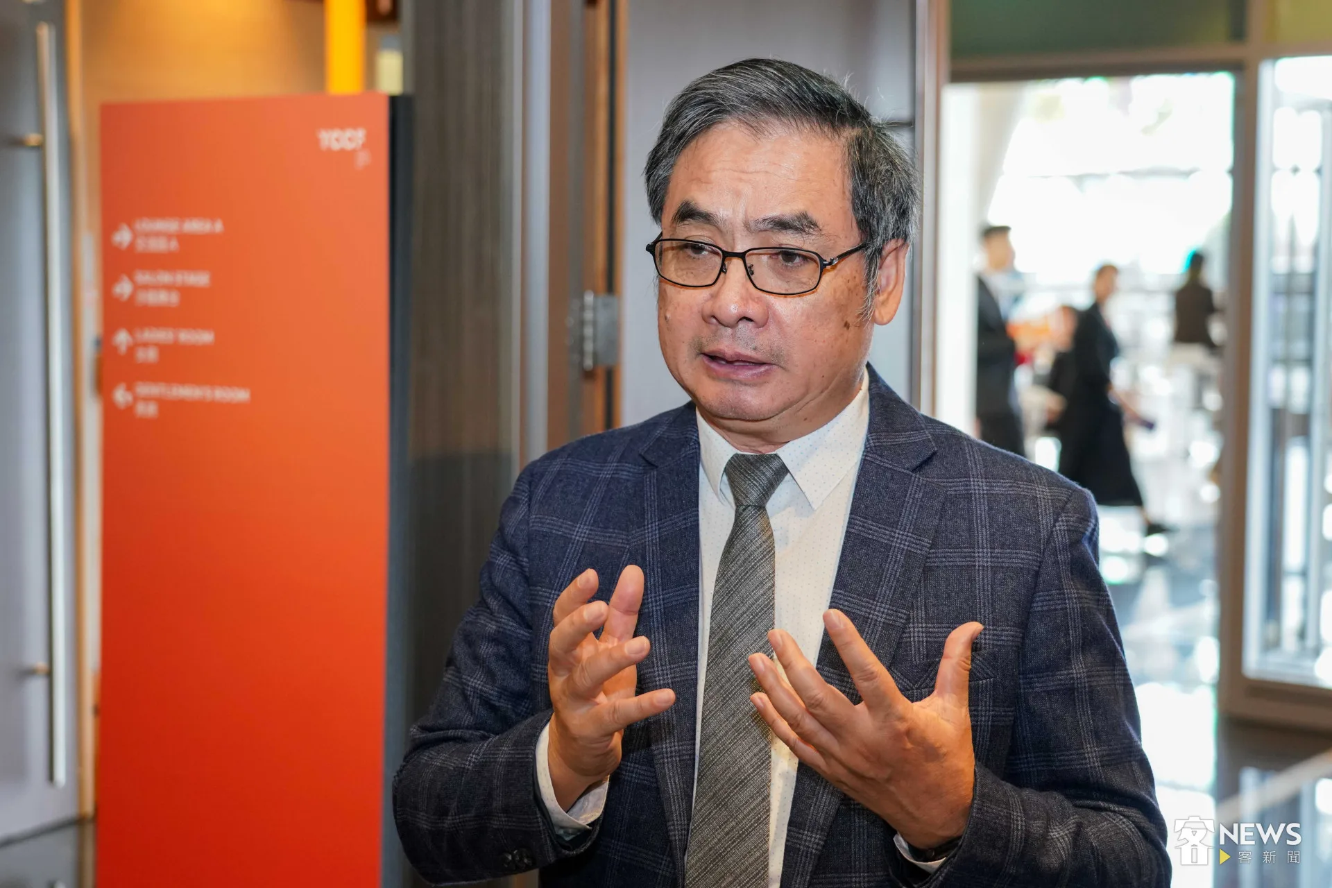 「我們不只是要講台灣的故事，更希望讓世界聽見台灣的語言。」客家公共傳播基金會（客傳會）董事長陳邦畛語氣堅定地說。李台源攝