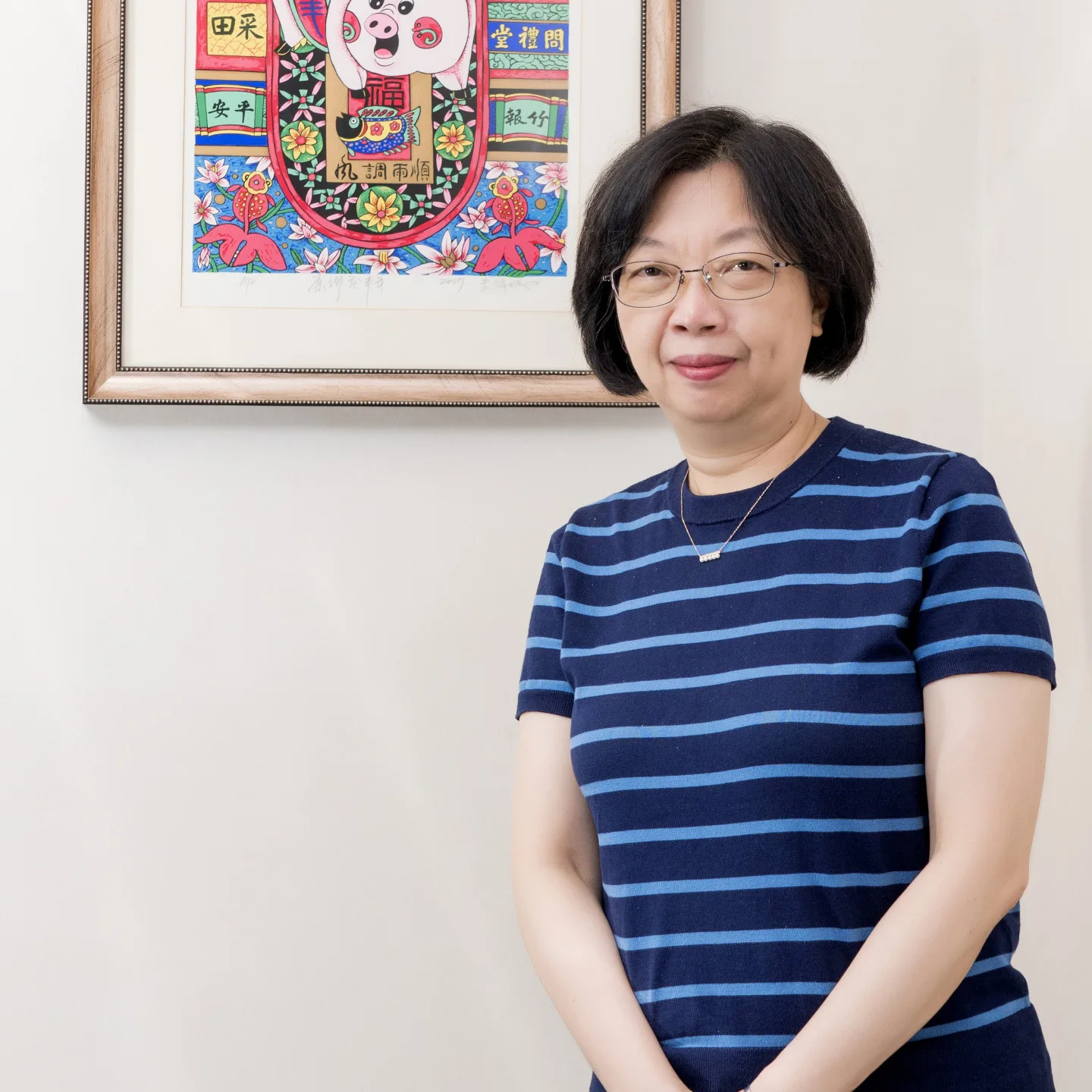 張翰璧獲得客家貢獻獎研究發展類獎。客家委員會提供