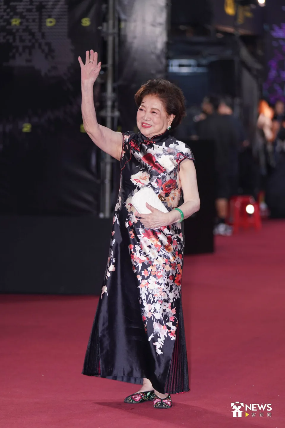 「終身成就獎」得主陳淑芳。圖為陳淑芳金鐘戲劇60紅毯。客新聞資料照