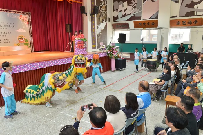 竹中國小舉辦客語校歌發表會。竹中國小提供