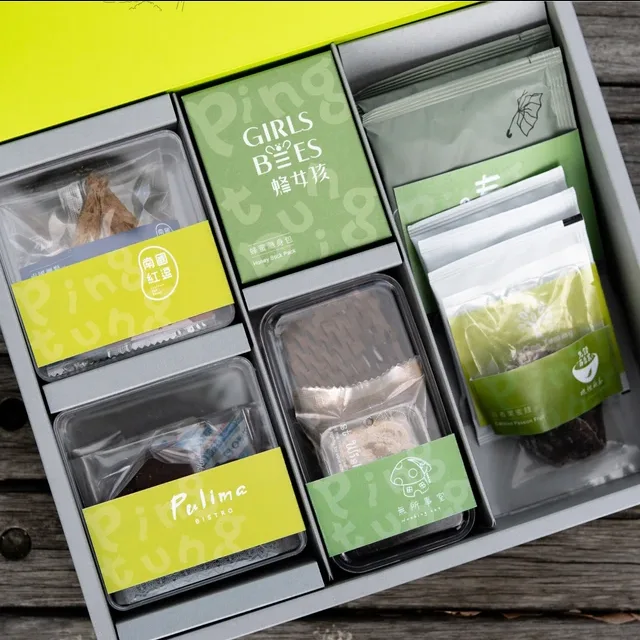 永續禮盒內部照。照片來源：LINE官方