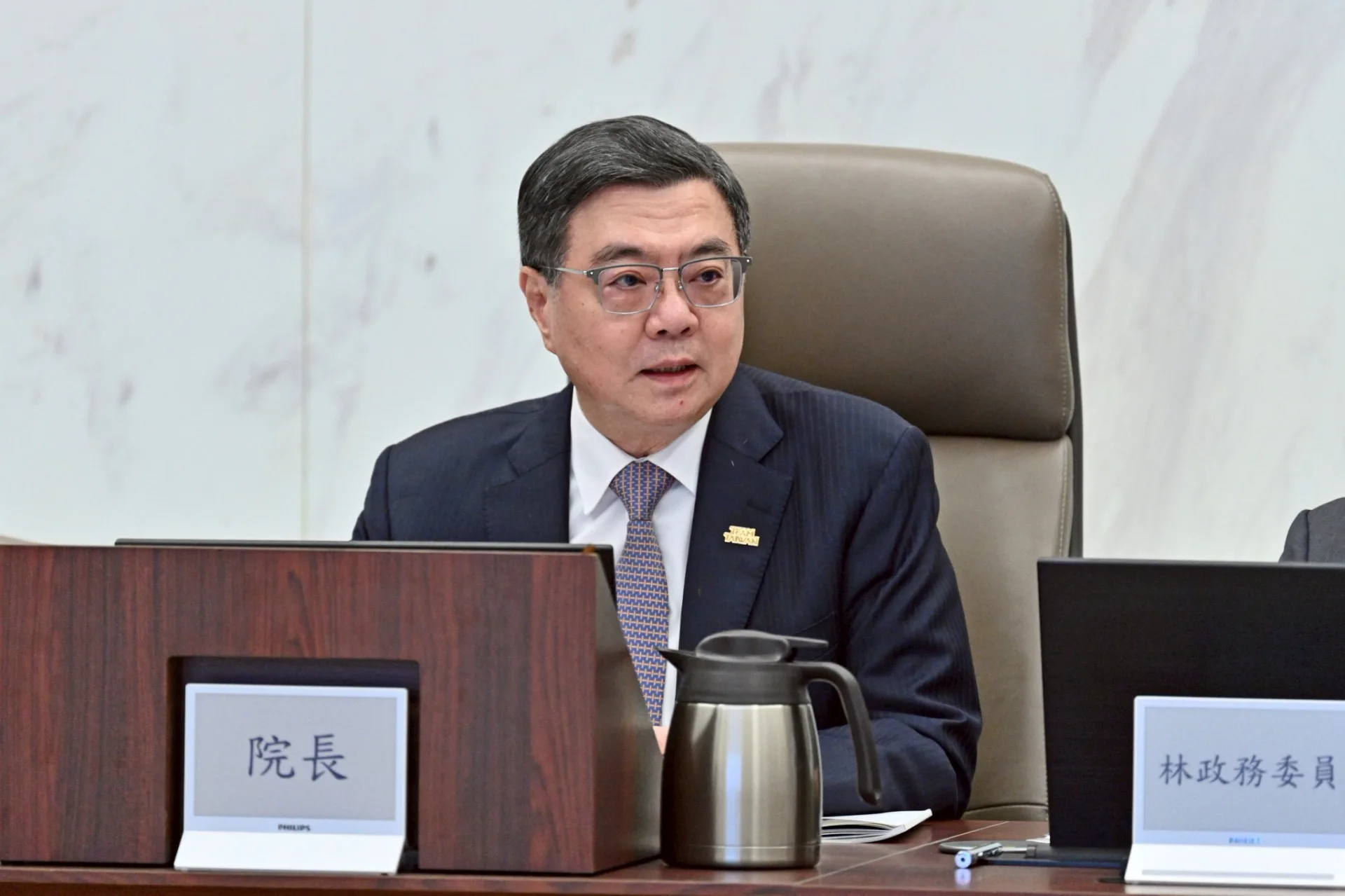 卓榮泰昨拜會韓國瑜　再喊話立院盡速排審政院版財劃法