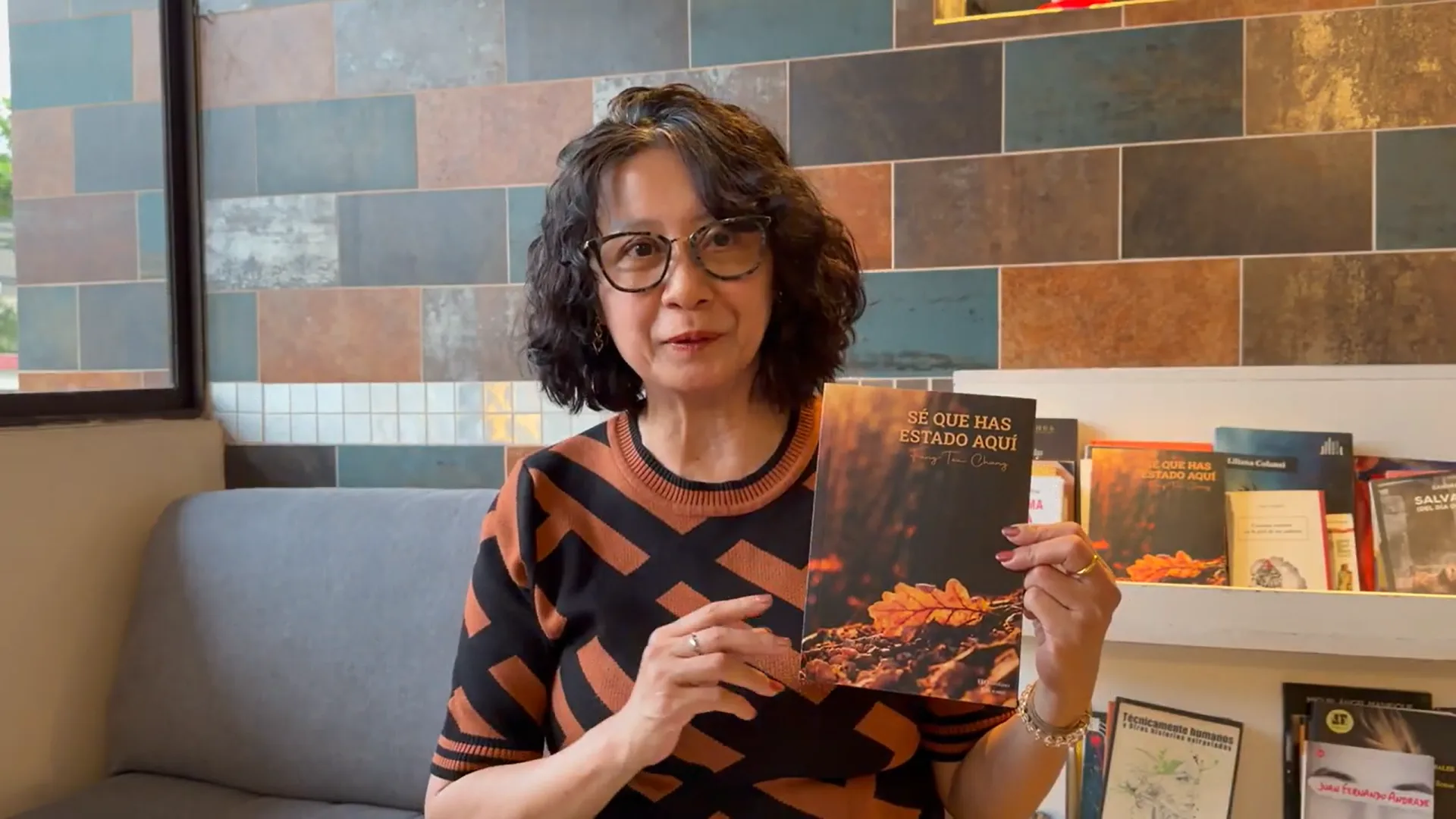 客家詩人張芳慈日前受邀作客厄瓜多「惠夜基國際詩歌節」。《客新聞》攝