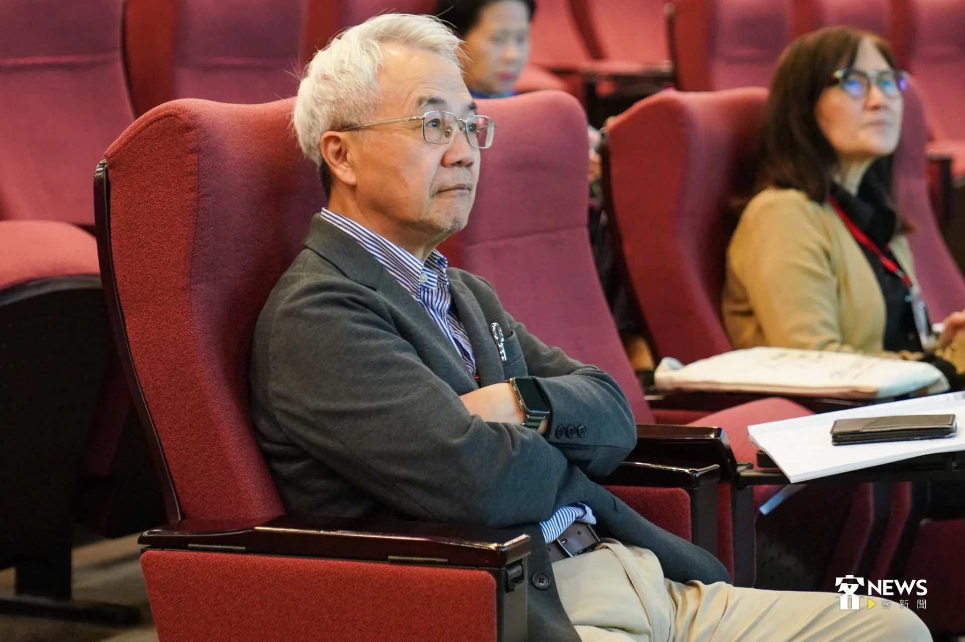 甫獲頒「客家終身貢獻獎」的資深歷史學者張維安，參與GHAS國際研討會。蔡依璇攝