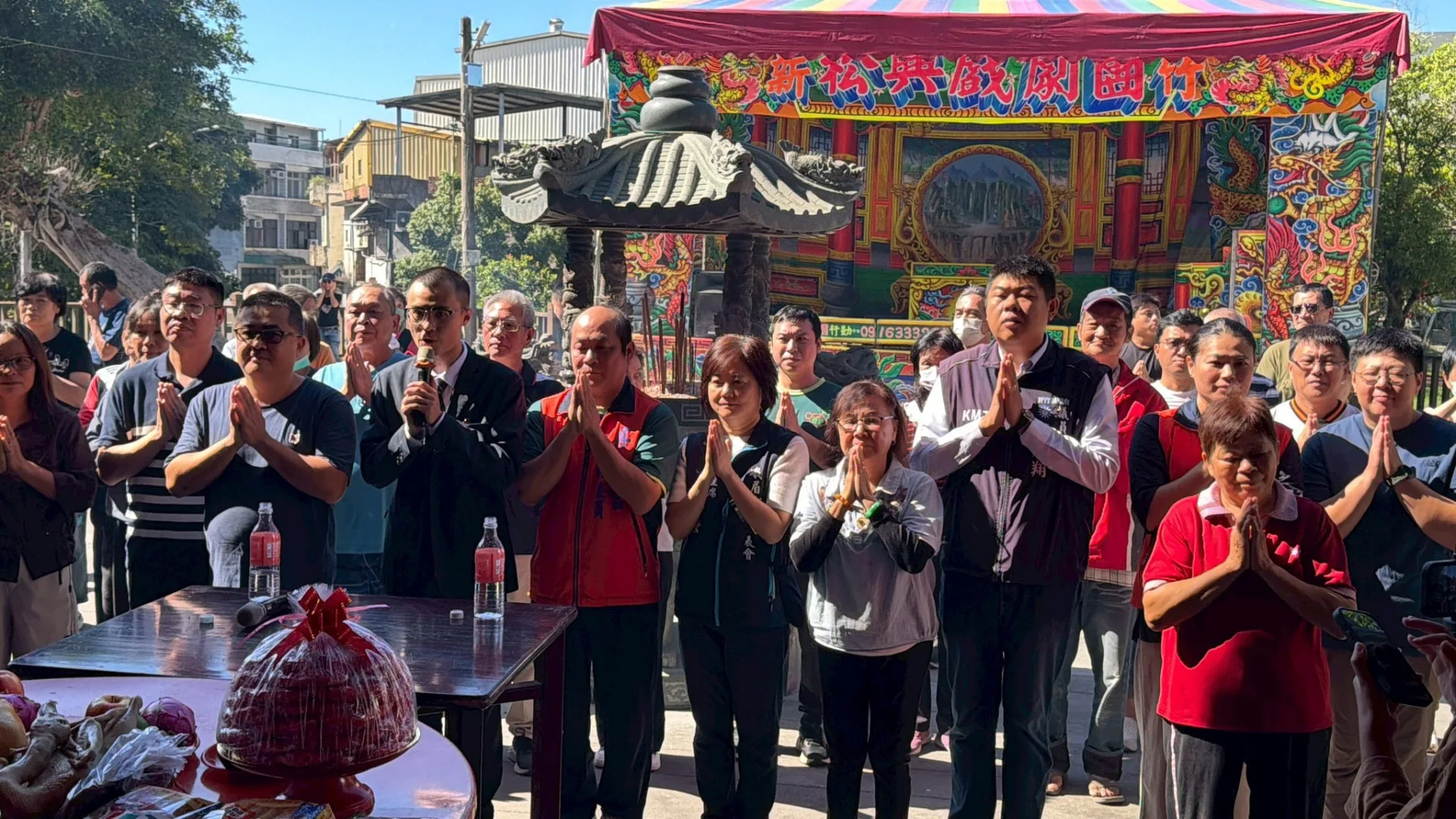 謝神儀式。丹桂宮提供