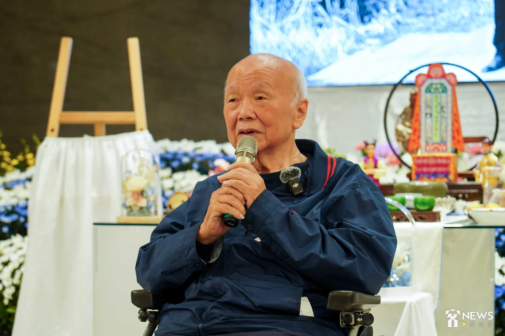 義民廟董事長林光華直言，客家的一切，林一雄絕對跑在前面。李台源攝