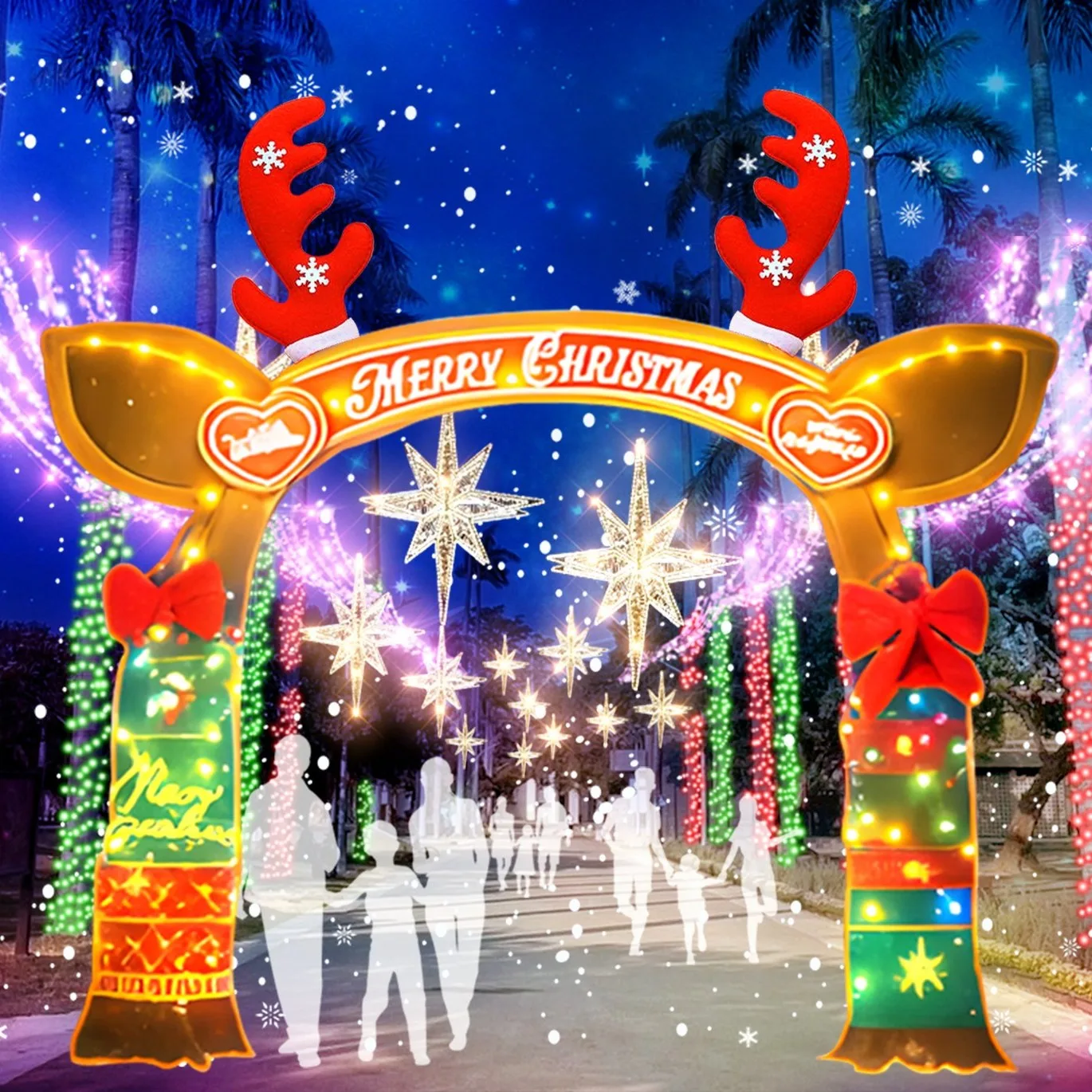 「屏東聖誕節」將於11月28日點燈。屏縣府提供