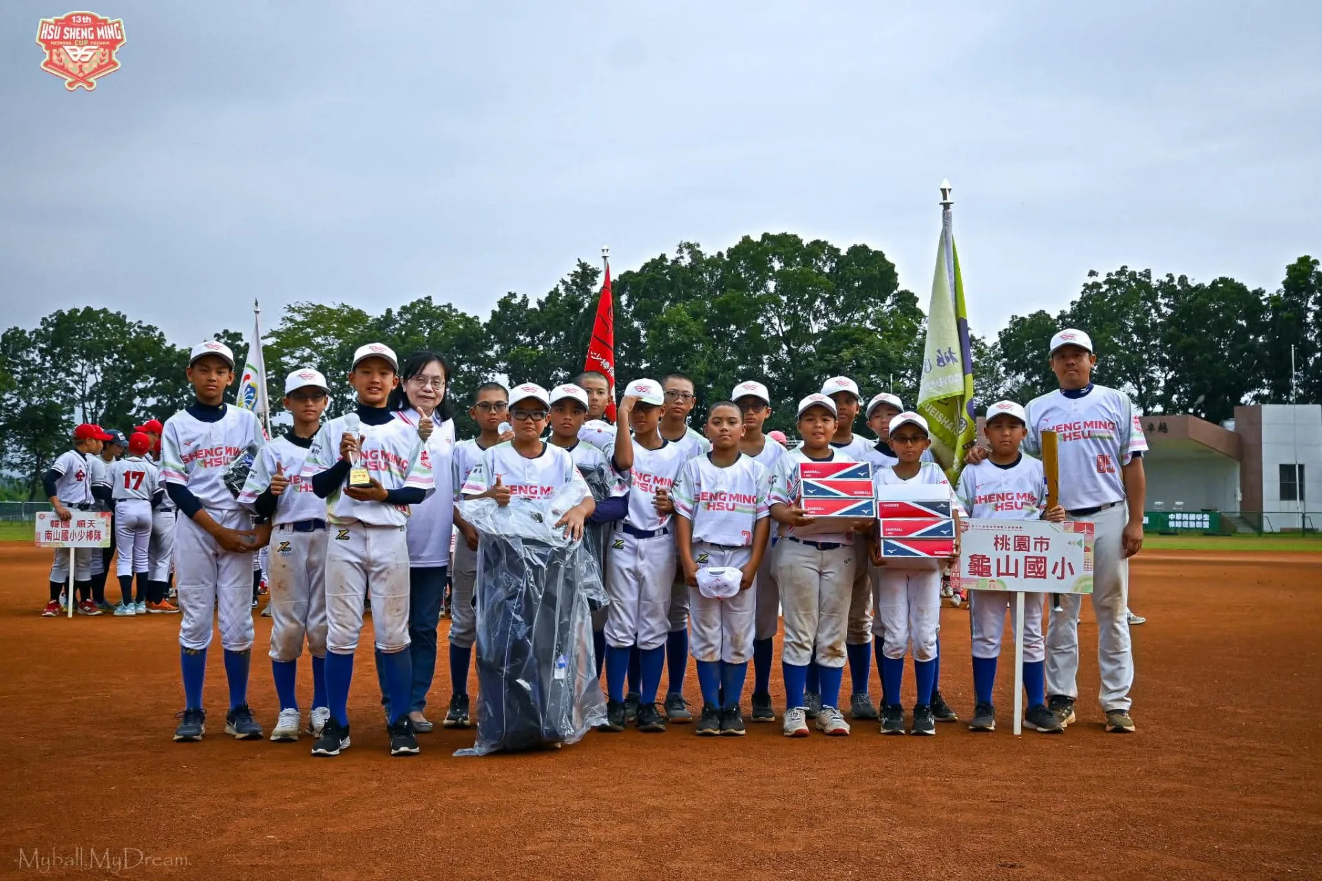 韓國首爾隊奪下2025年徐生明盃國際少棒賽冠軍。翻攝徐生明棒球發展協會FB