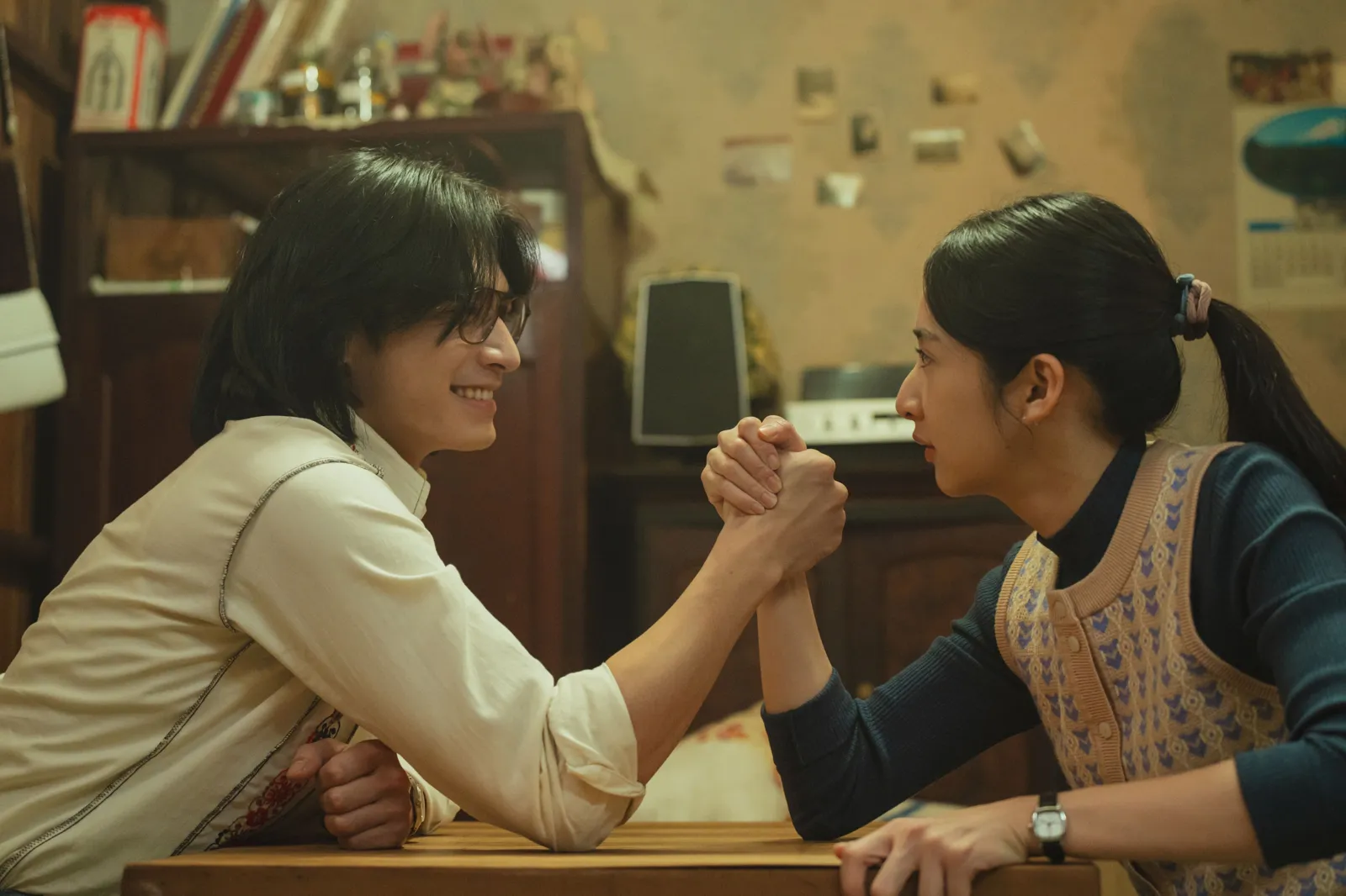 宋柏緯再次搭檔李沐，兩人惺惺相惜，宋柏緯表示彼此的默契難用文字形容。瀚草文創GrX STUDIO提供