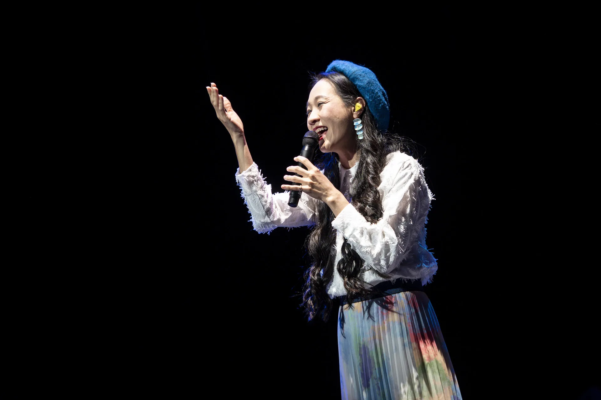 《我的遠方》音樂會米莎演唱。台北市客家事務委員會提供