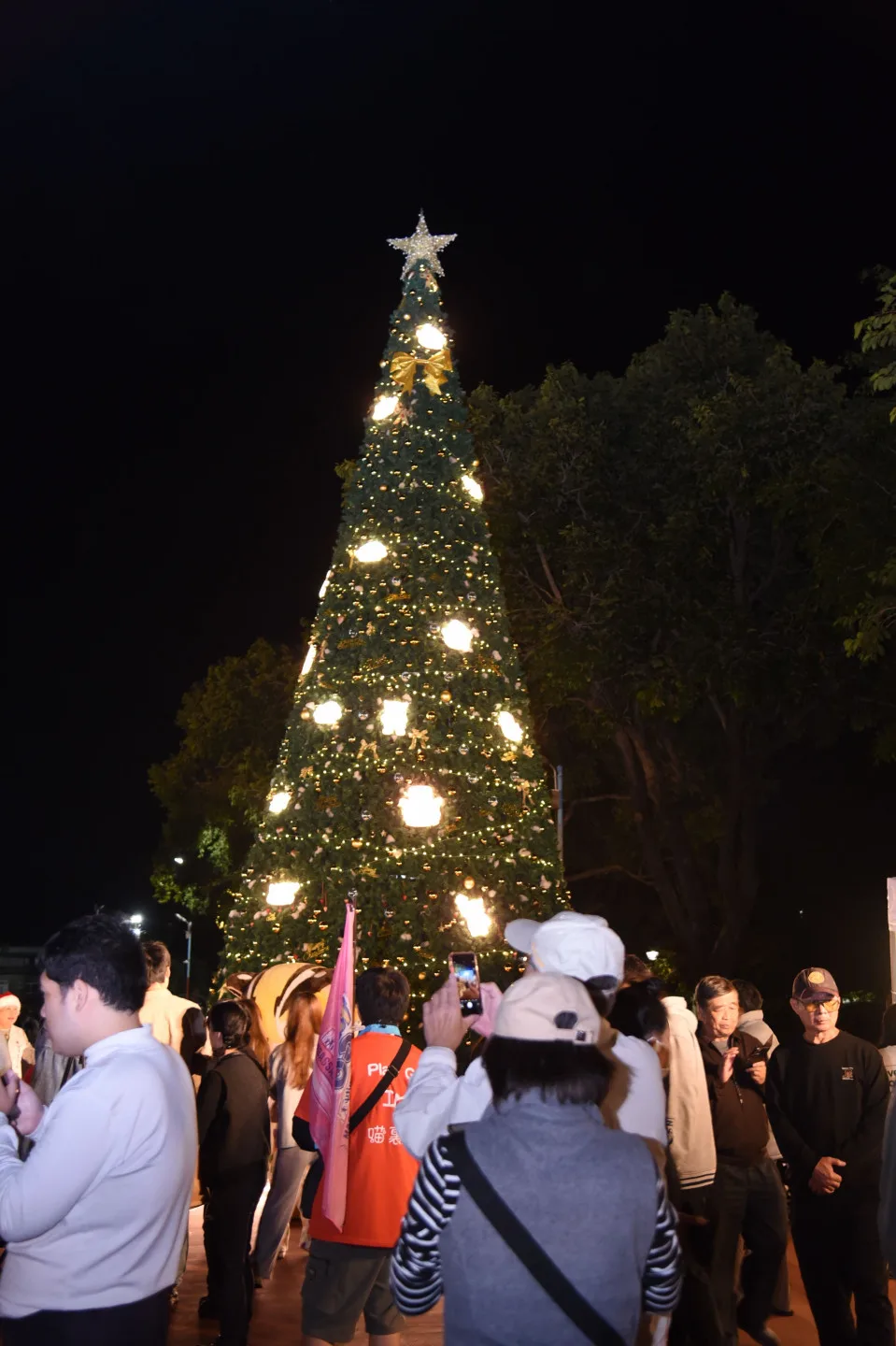 苗栗縣2025「Chill 雪奇遇」耶誕城，即日起在竹南運動公園啟動，活動持續到明年1月4日連續35天，10餘公尺高的鋼構「下雪耶誕樹主秀」最受矚目。