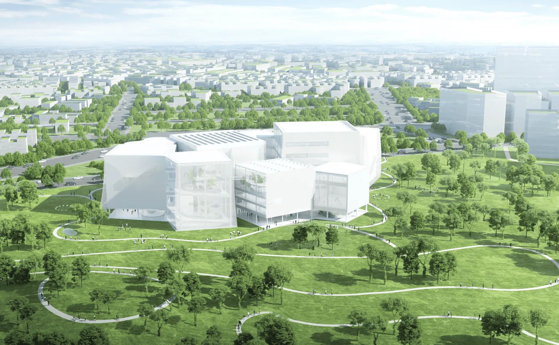 台中綠美圖13日正式開幕。翻攝自台中綠美圖