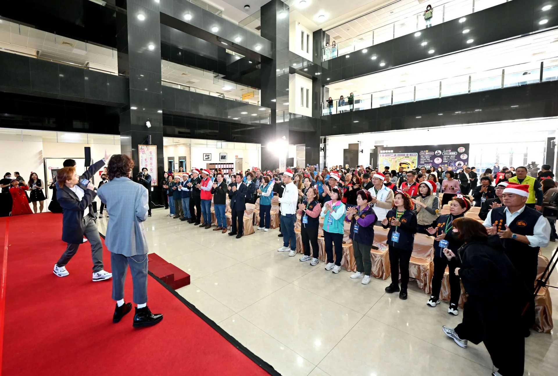 「李吳兄弟」精彩演出,讓全場一起嗨起來。