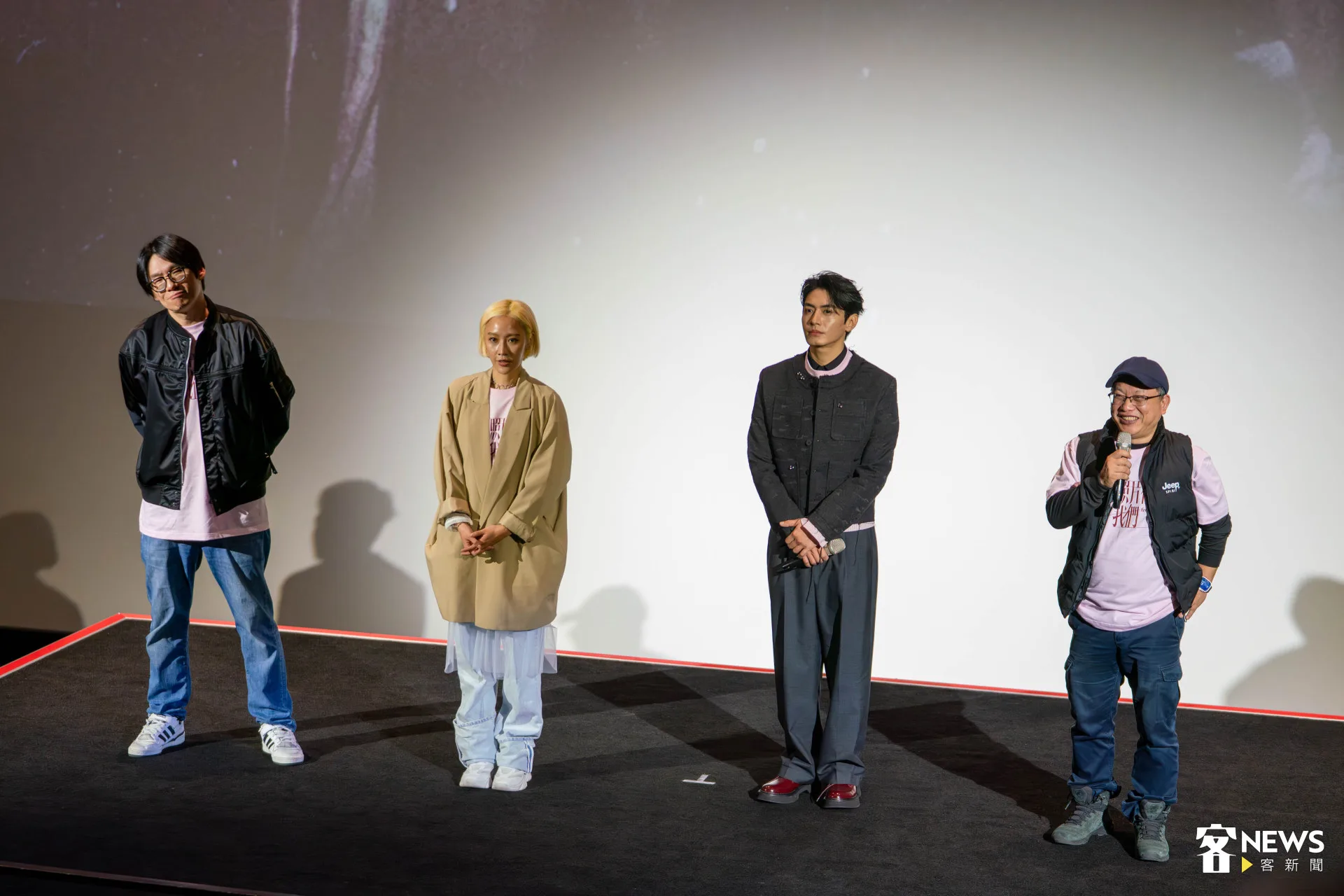 聖誕夜強檔片《那張照片裡的我們》今天舉行試映會。范修語攝