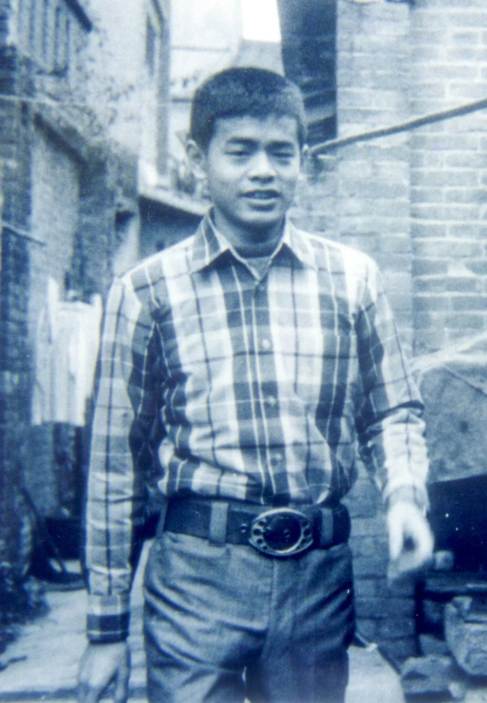 林子淵天性酷愛藝術,年輕的他積極投入音樂、美術與文學等工作。楊國鑫提供