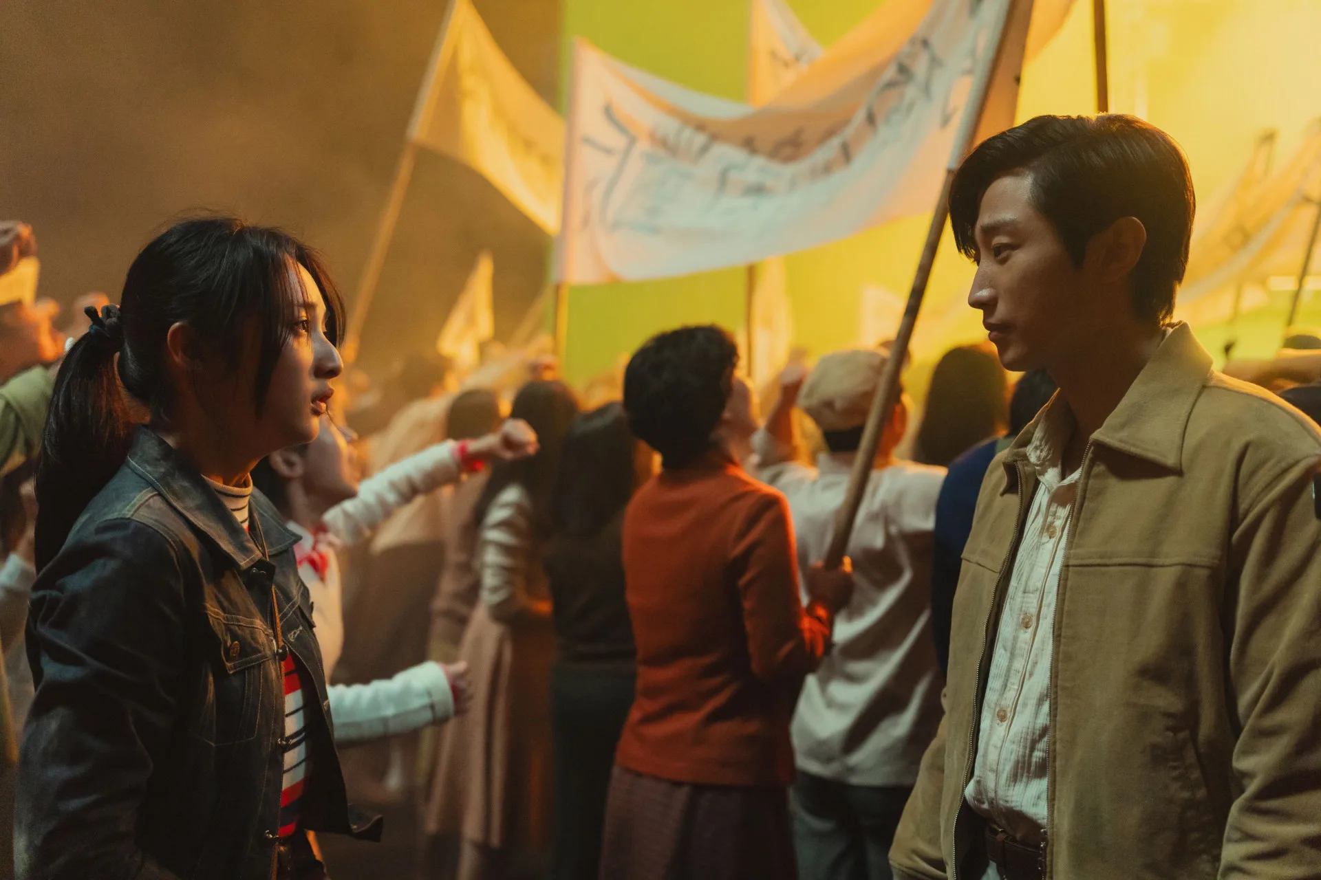 彭莉惠認為,片中最令人動容的,是台灣與韓國年輕男女之間細膩而真誠的情感描寫。《那張照片裡的我們》劇照,瀚草文創GrX STUDIO提供