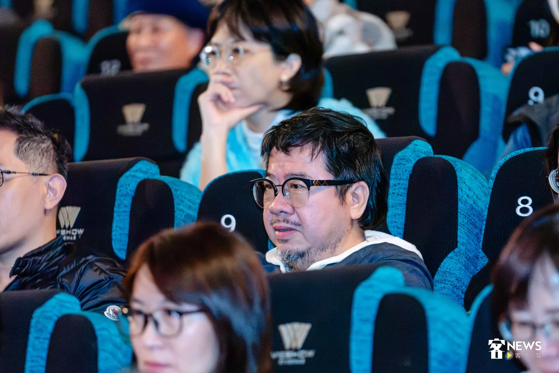 國影中心董事長褚明仁表示透過電影的力量，讓大眾回顧這段歷史。朱愷元攝