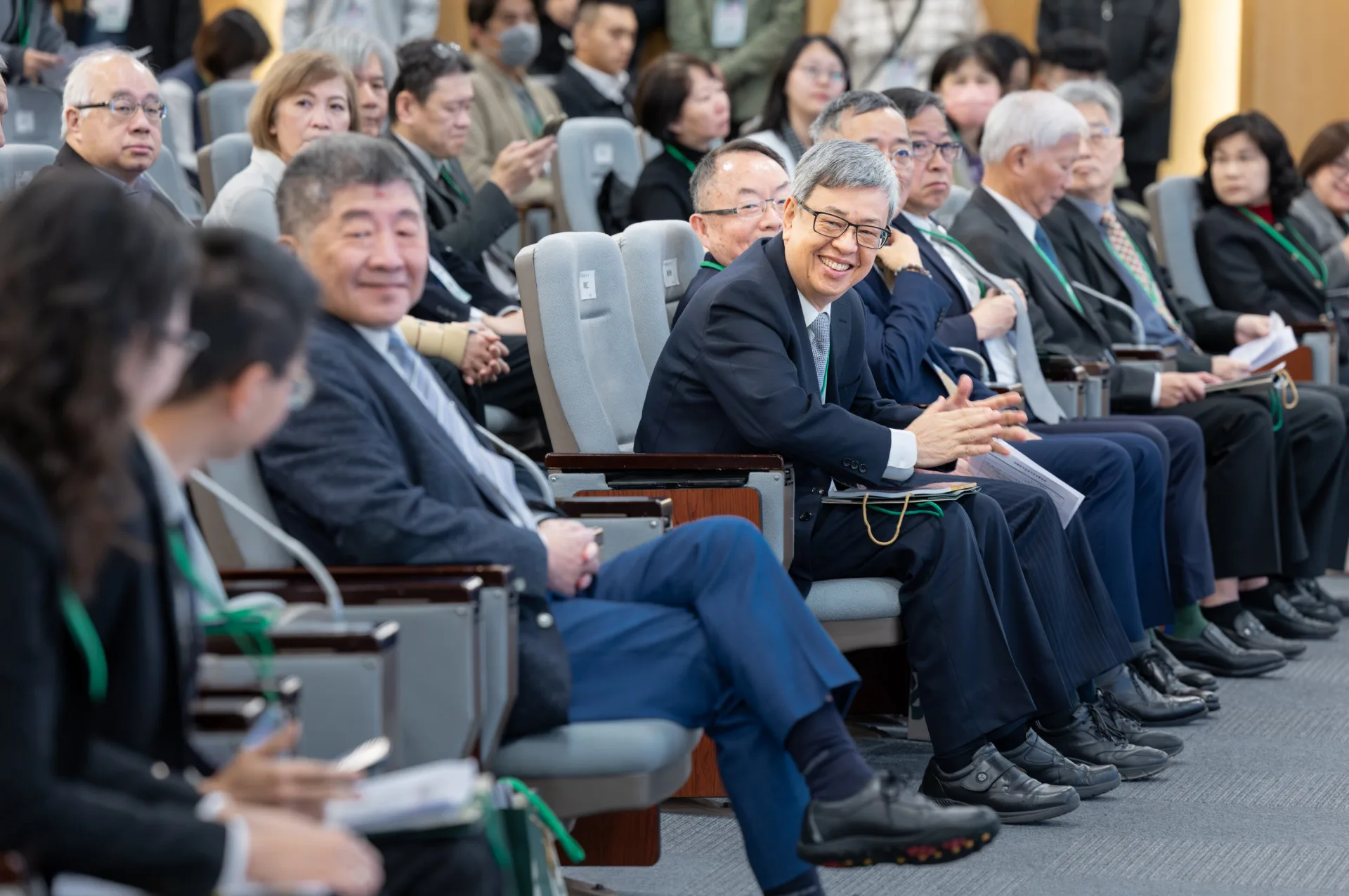 「消除C肝國家認證工作小組」召集人陳建仁獲邀出席。總統府提供