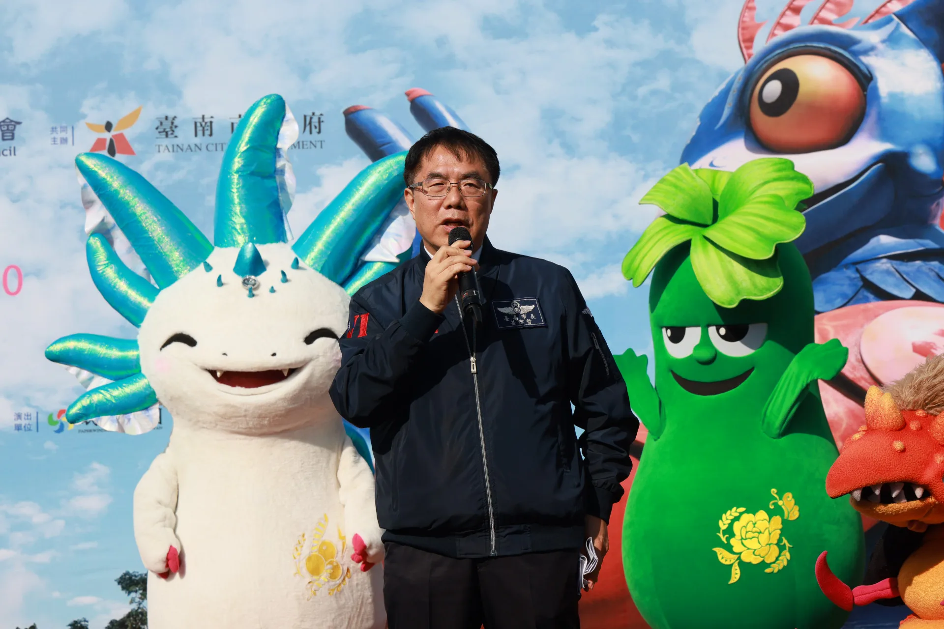 台南市長黃偉哲致詞。客委會提供