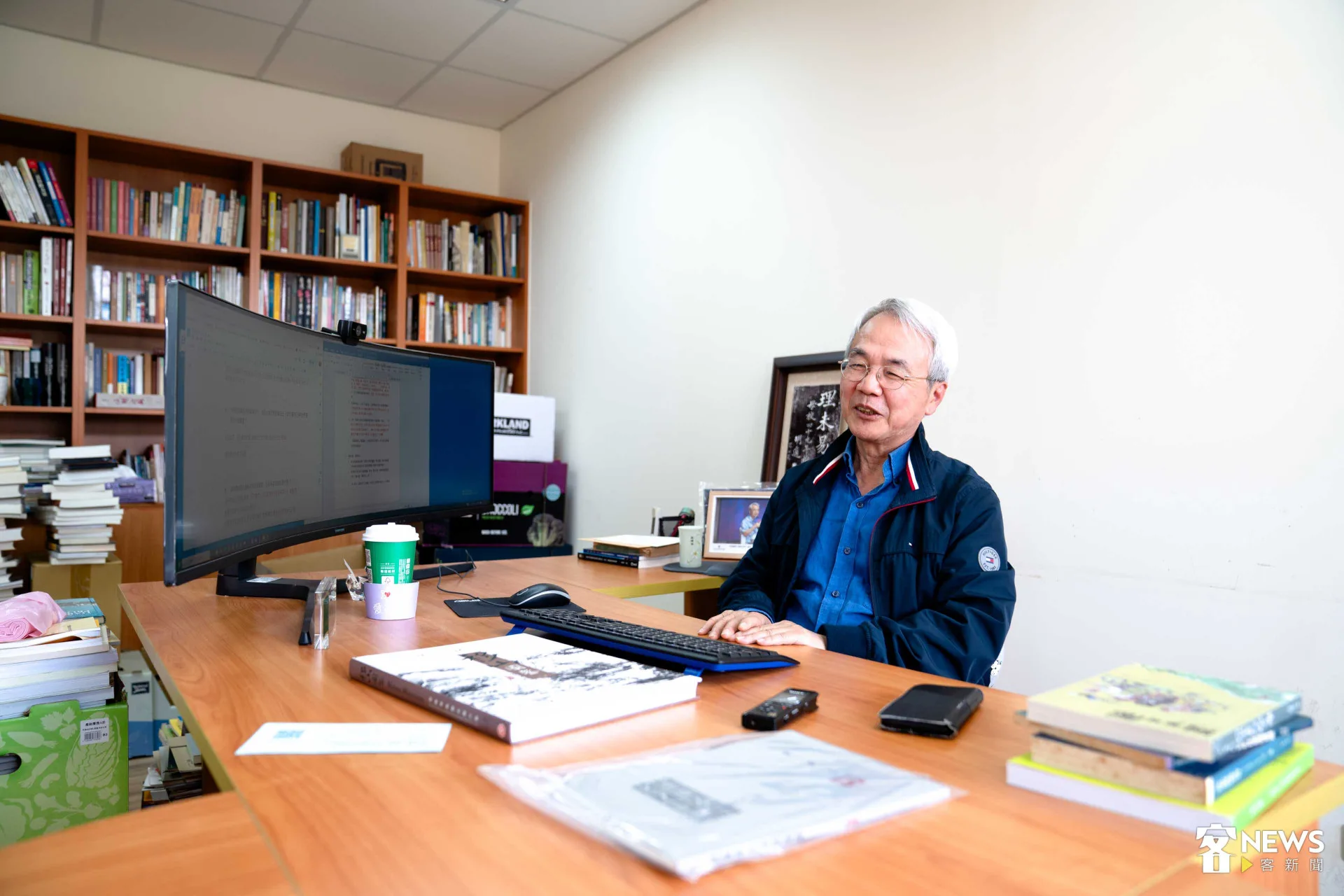 終身貢獻獎張維安。范修語攝