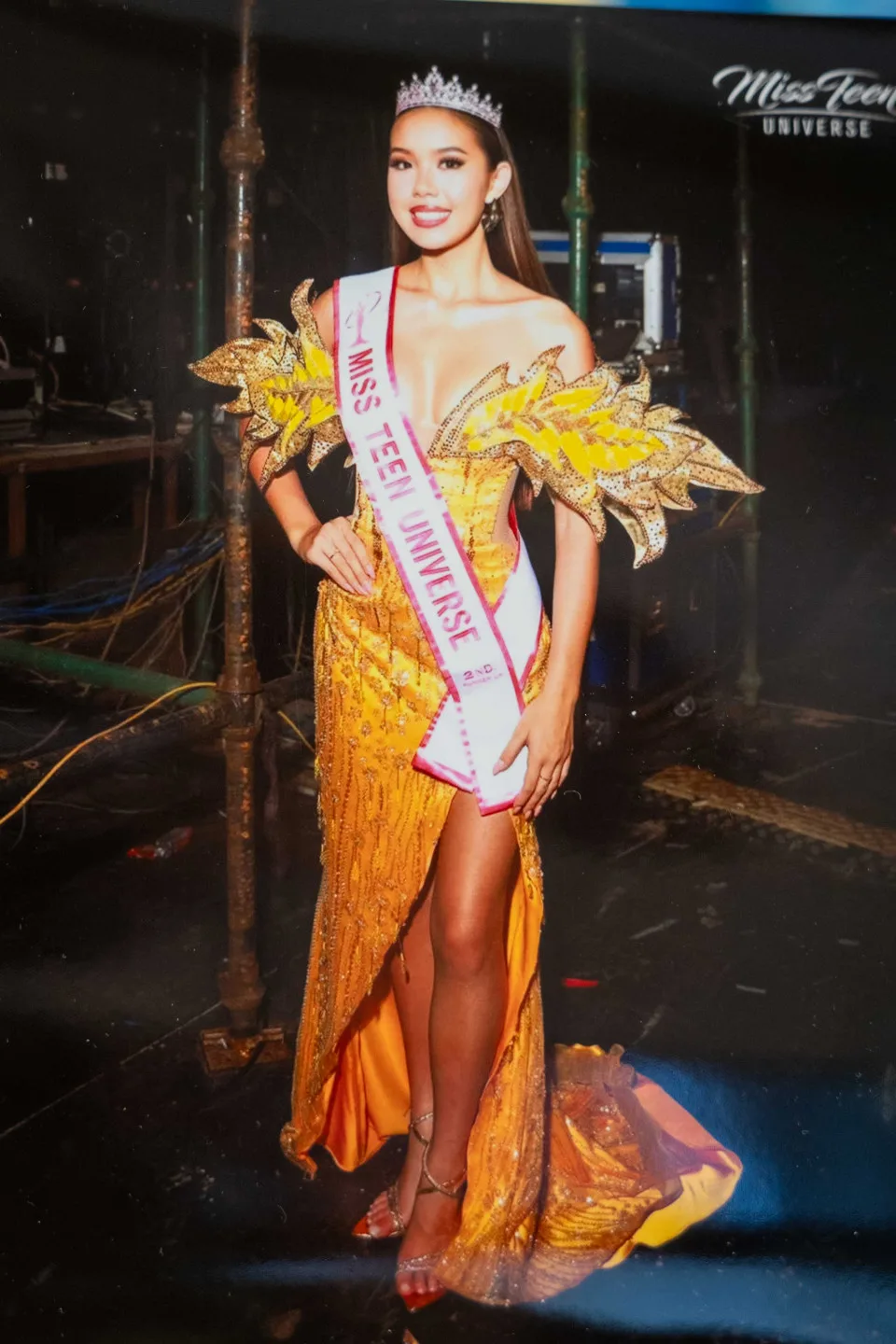 張永西孫女獲得2025 Miss Teen Universe第三名。張永西提供