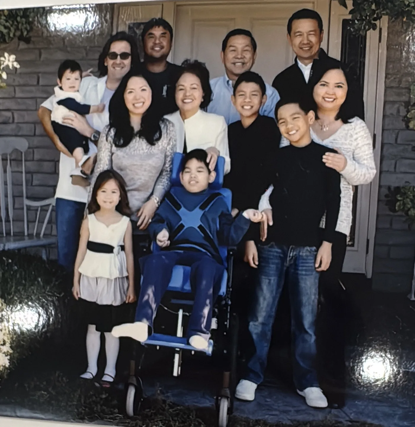 張永西一家人。張永西提供