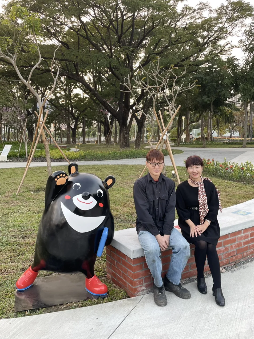 高雄熊愛盤花。高市客委會提供