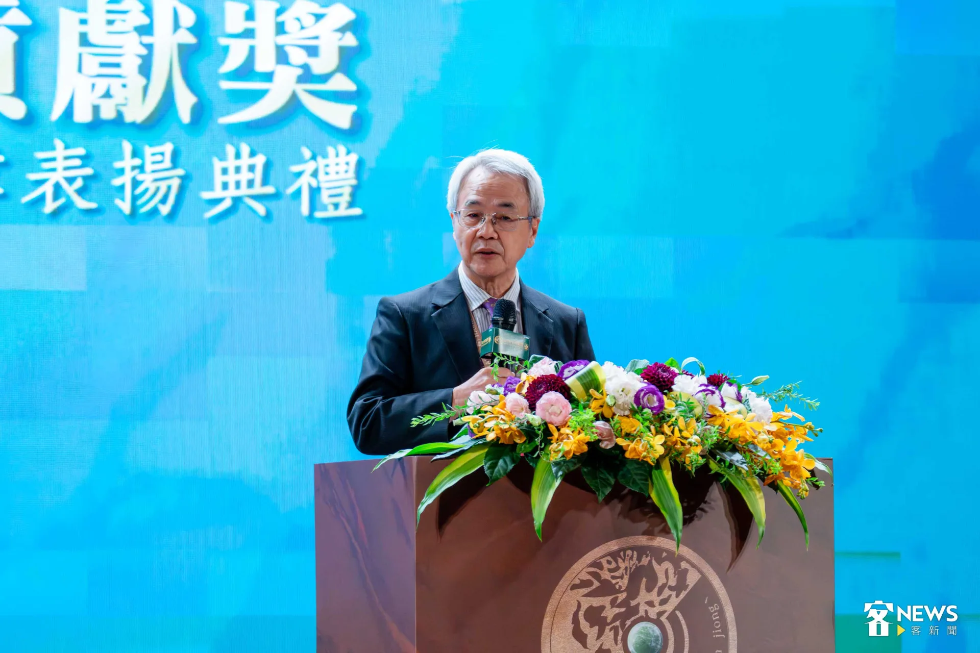 張維安承諾，未來30年，他還要在客家路上與大家一起前行。范修語攝