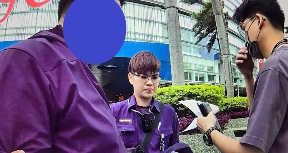 新竹市警方逮捕外籍車手。新竹市警局提供