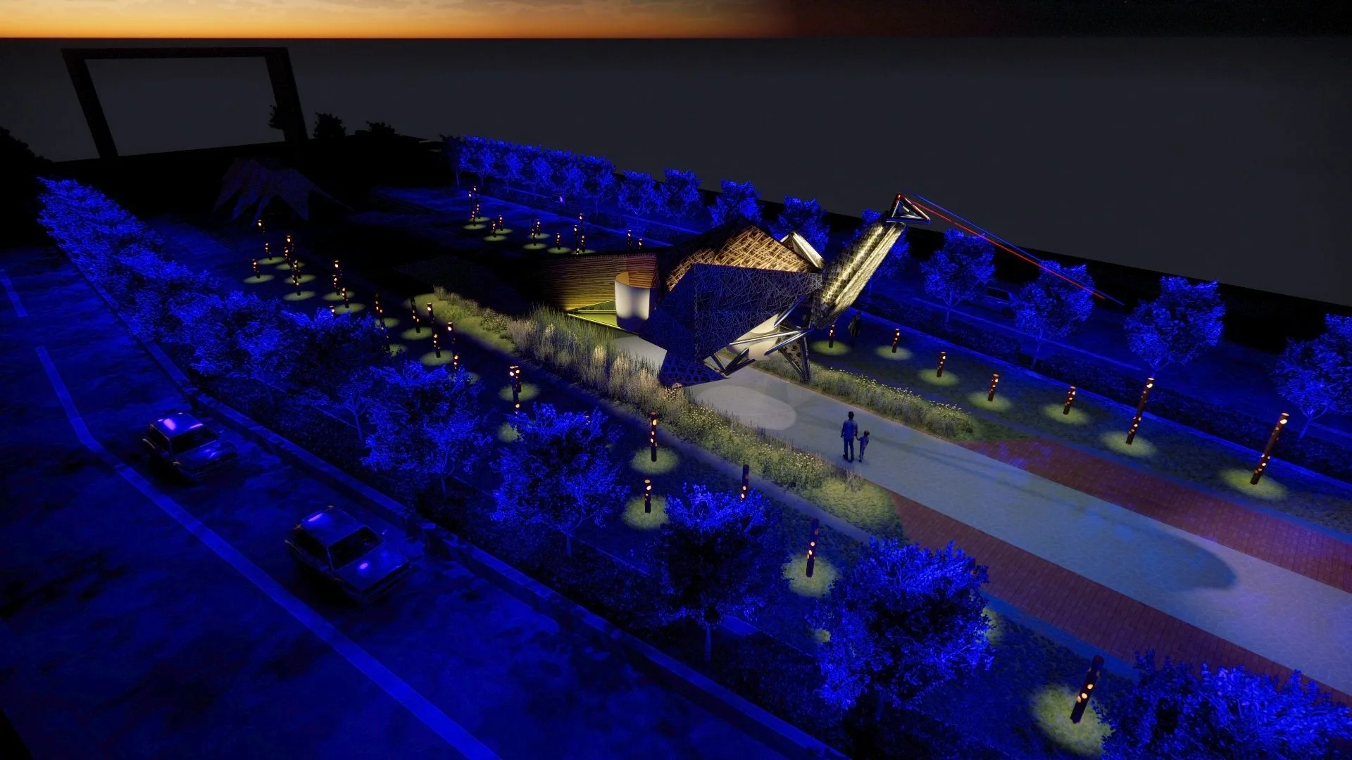 社規師燈區燈組。翻攝自2026台灣燈會在嘉義官網