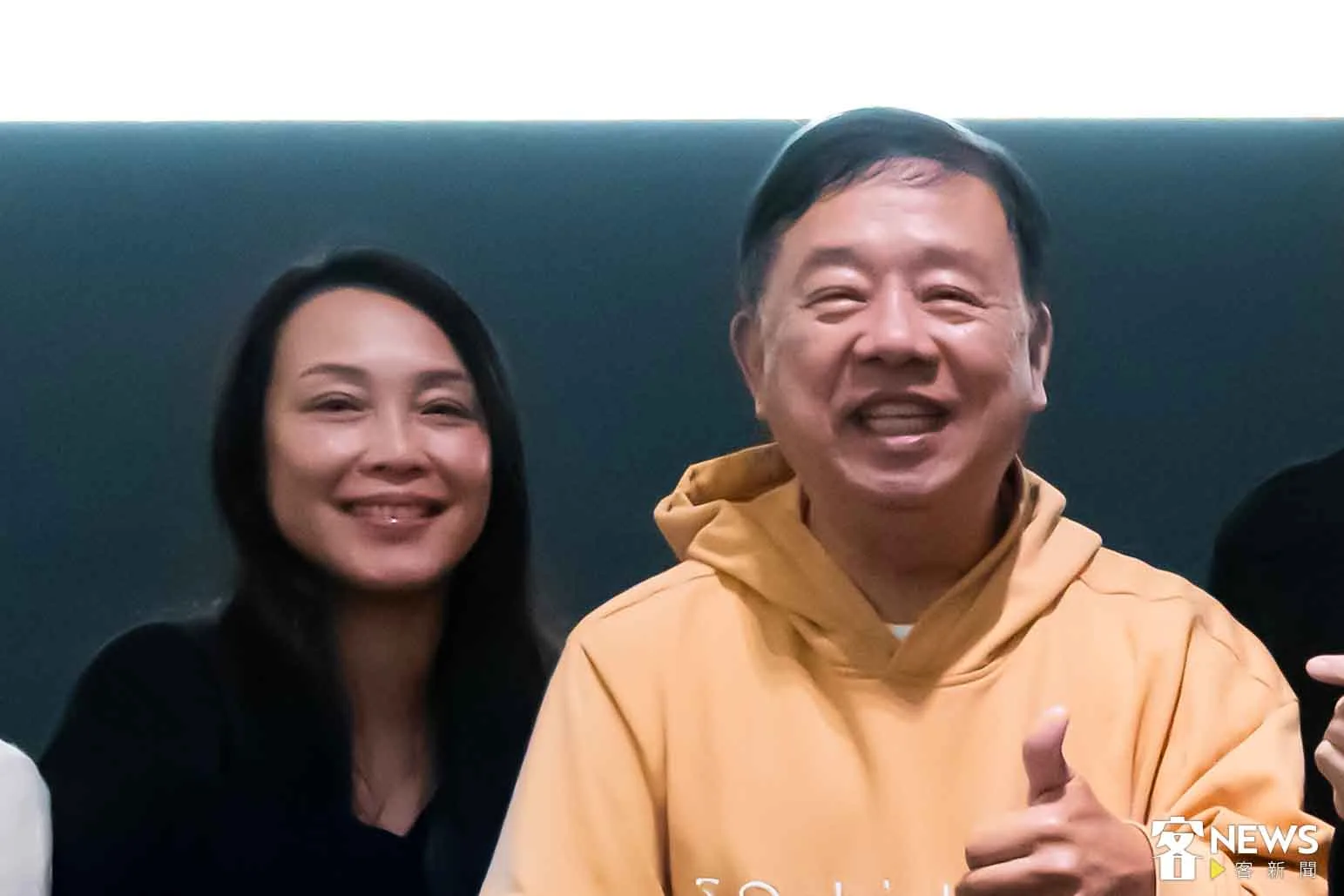 北美台灣客家公共事務協會會長曾振寧鼓勵客傳會，表示有了這個開始，才能繼續下去。朱愷元攝